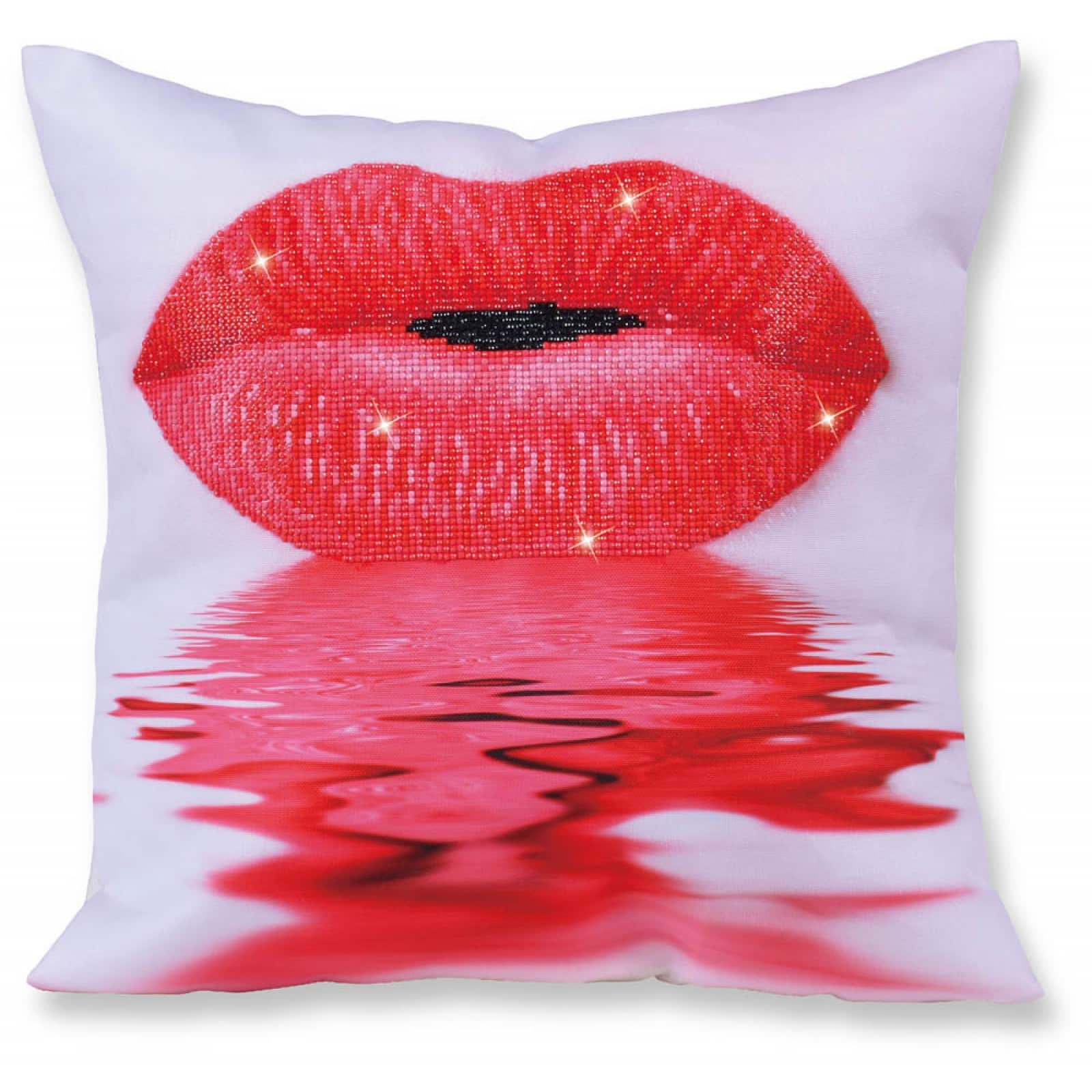 Diamond Dotz&#xAE; Advanced Hot Lips Decorative Pillow Kit