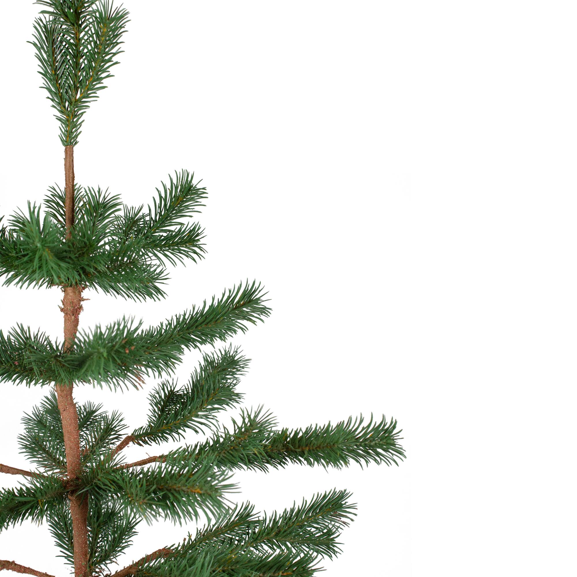 3ft. Unlit Real Touch™️ Ponderosa Pine Artificial Christmas Tree with Jute Base