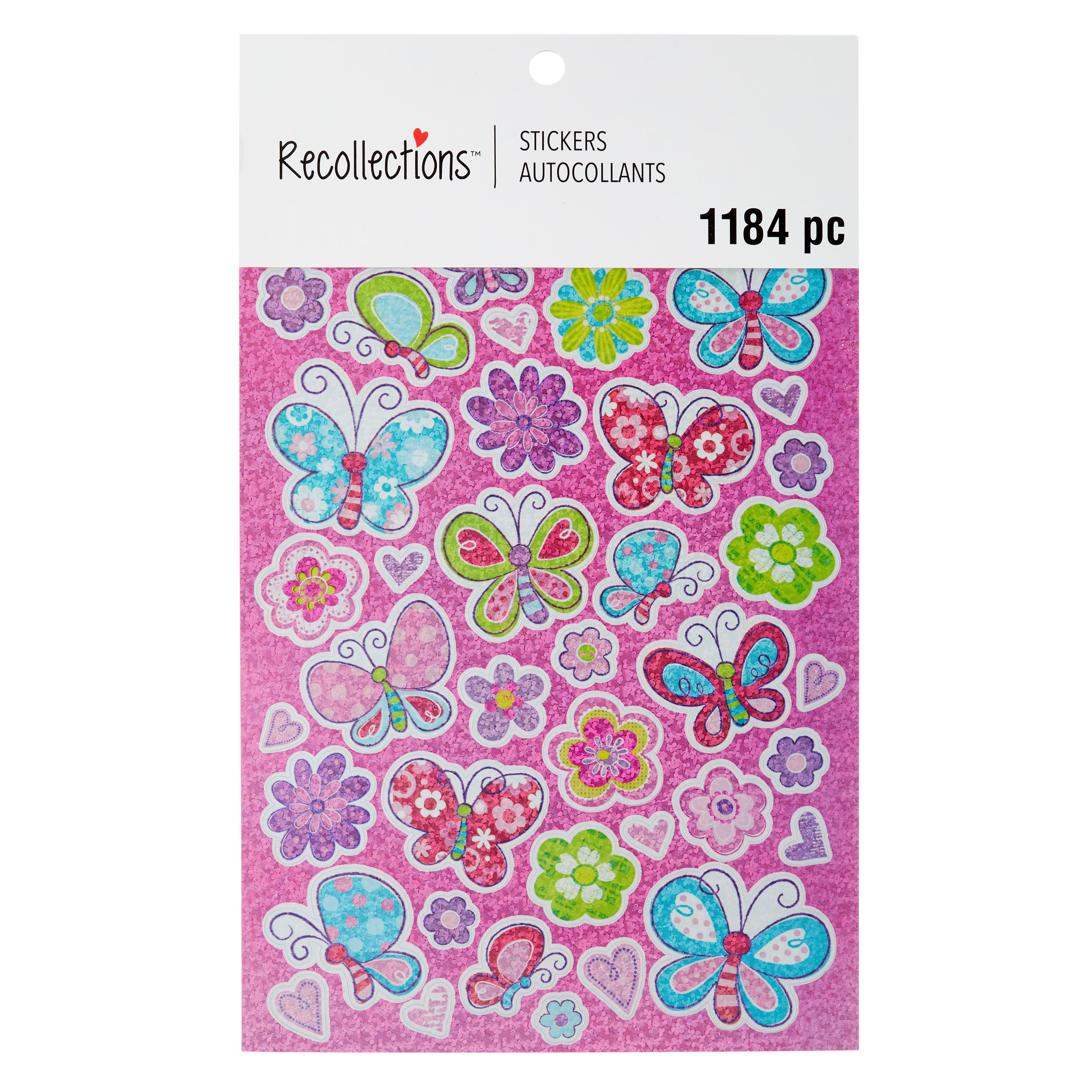 12 Pack: Butterflies Teacher Sticker Book by Recollections™