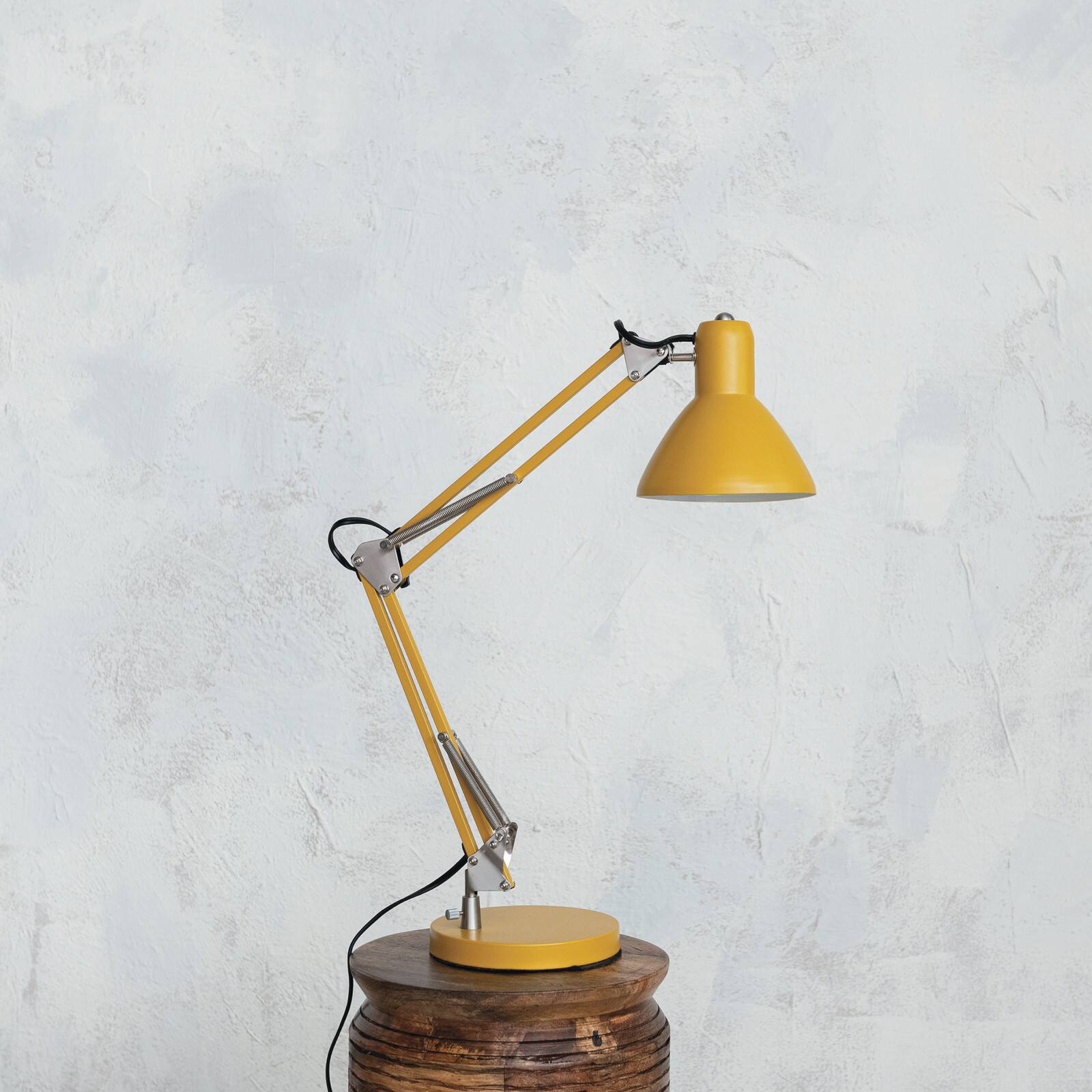 Hello Honey® 23.5" Yellow Sunbeam Articulated Table Lamp