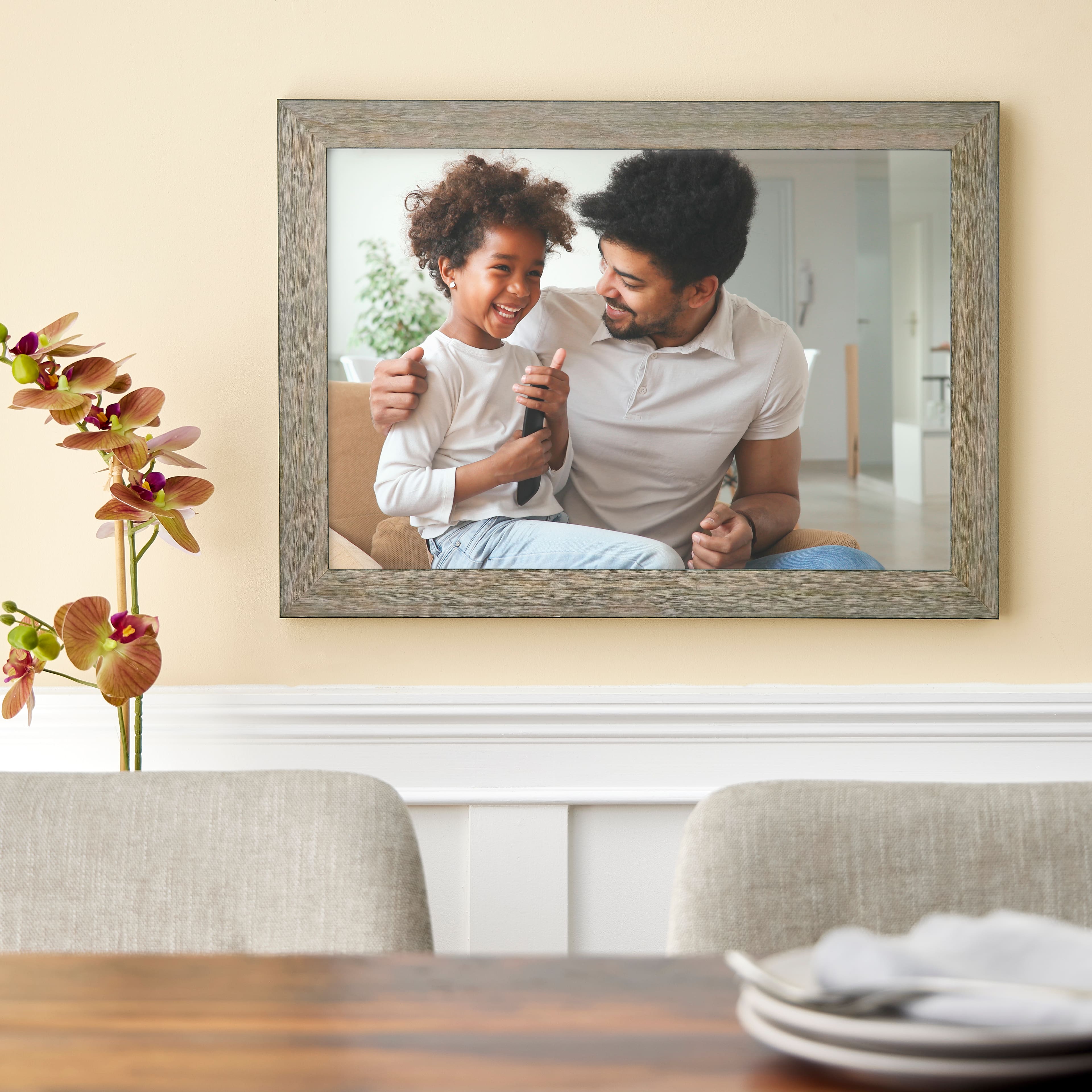 Home Distressed Grey Barnwood Frame by Studio Décor®