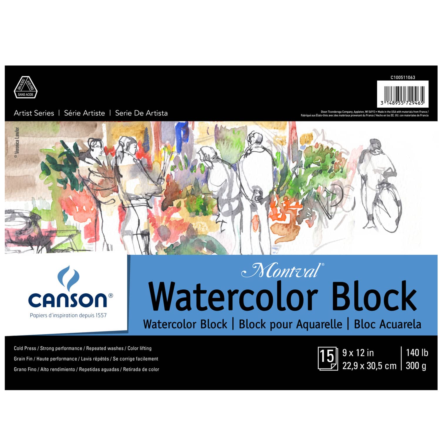 Canson Montval Watercolor Art Board