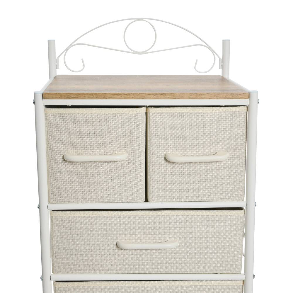 Household Essentials Victoria 54" 8-Drawer Narrow Dresser