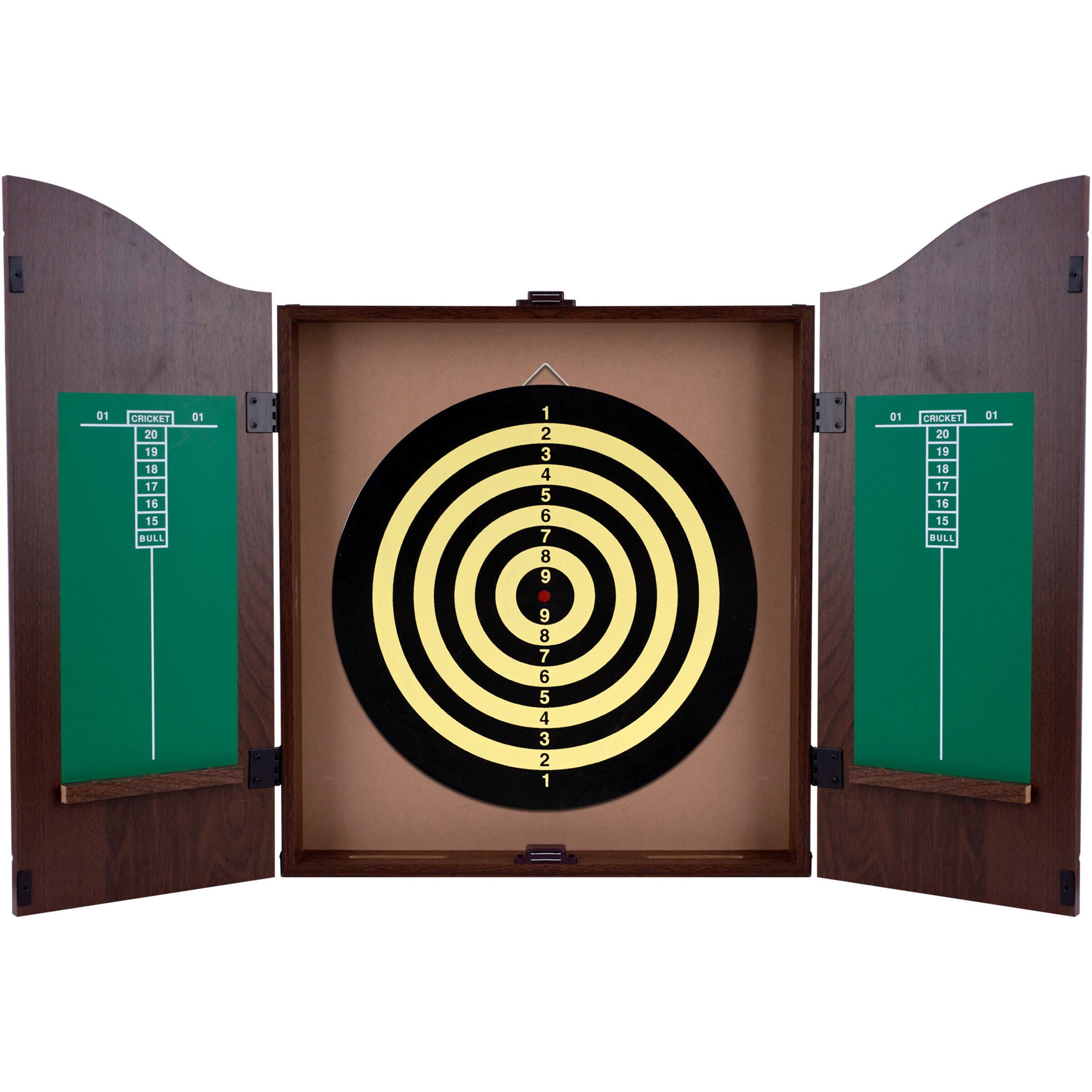 Toy Time Dartboard Cabinet Set