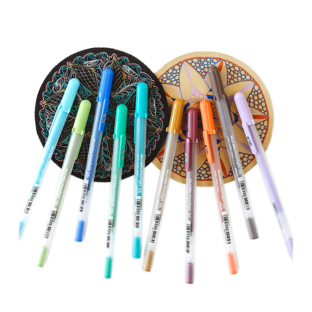 6 Packs: 5 ct. (30 total) Gelly Roll® Moonlight® 06 Fine Point Twilight Gel Pens