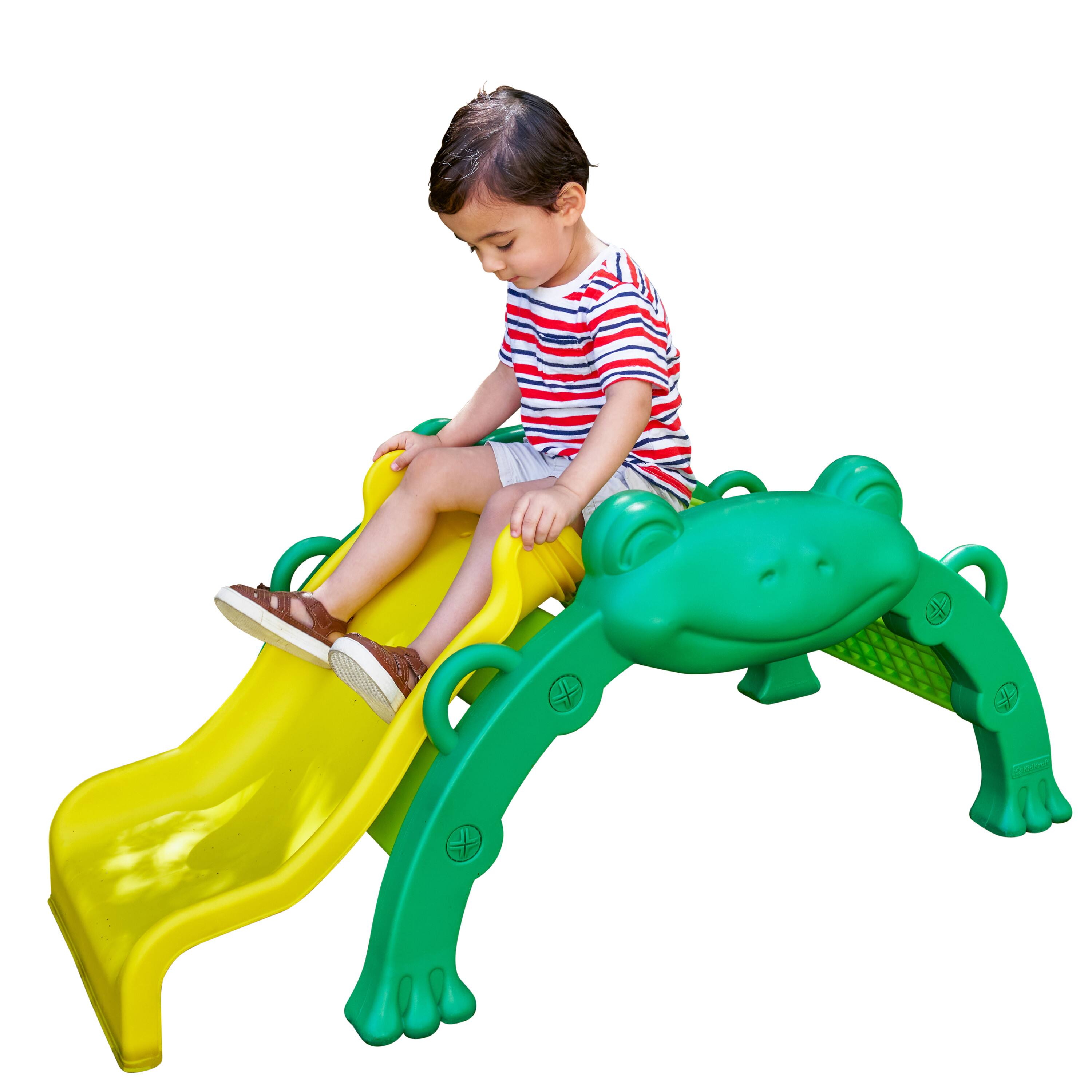 KidKraft Hop &#x26; Slide Frog Climber