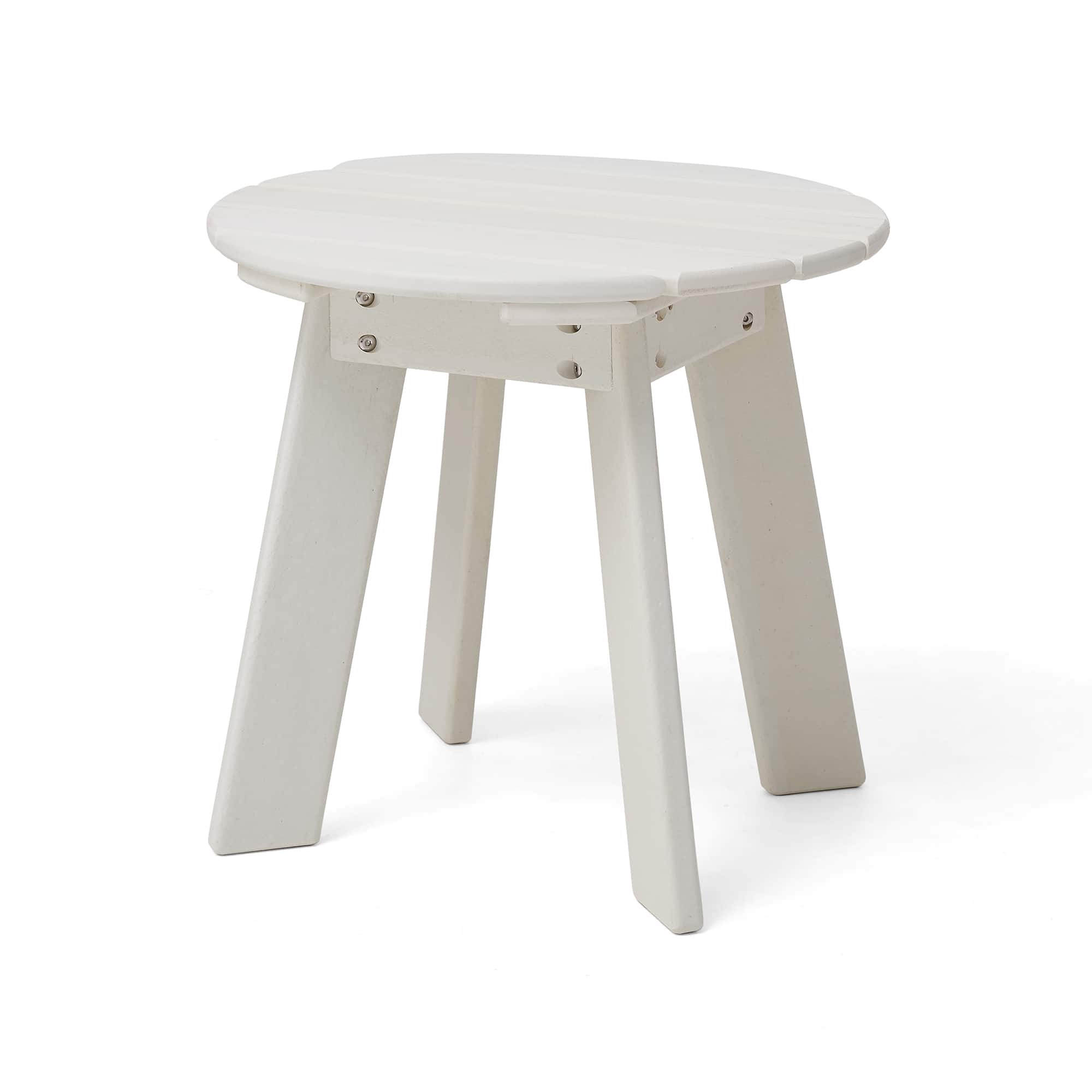 Glitzhome® 20" Outdoor Patio Round Side Table