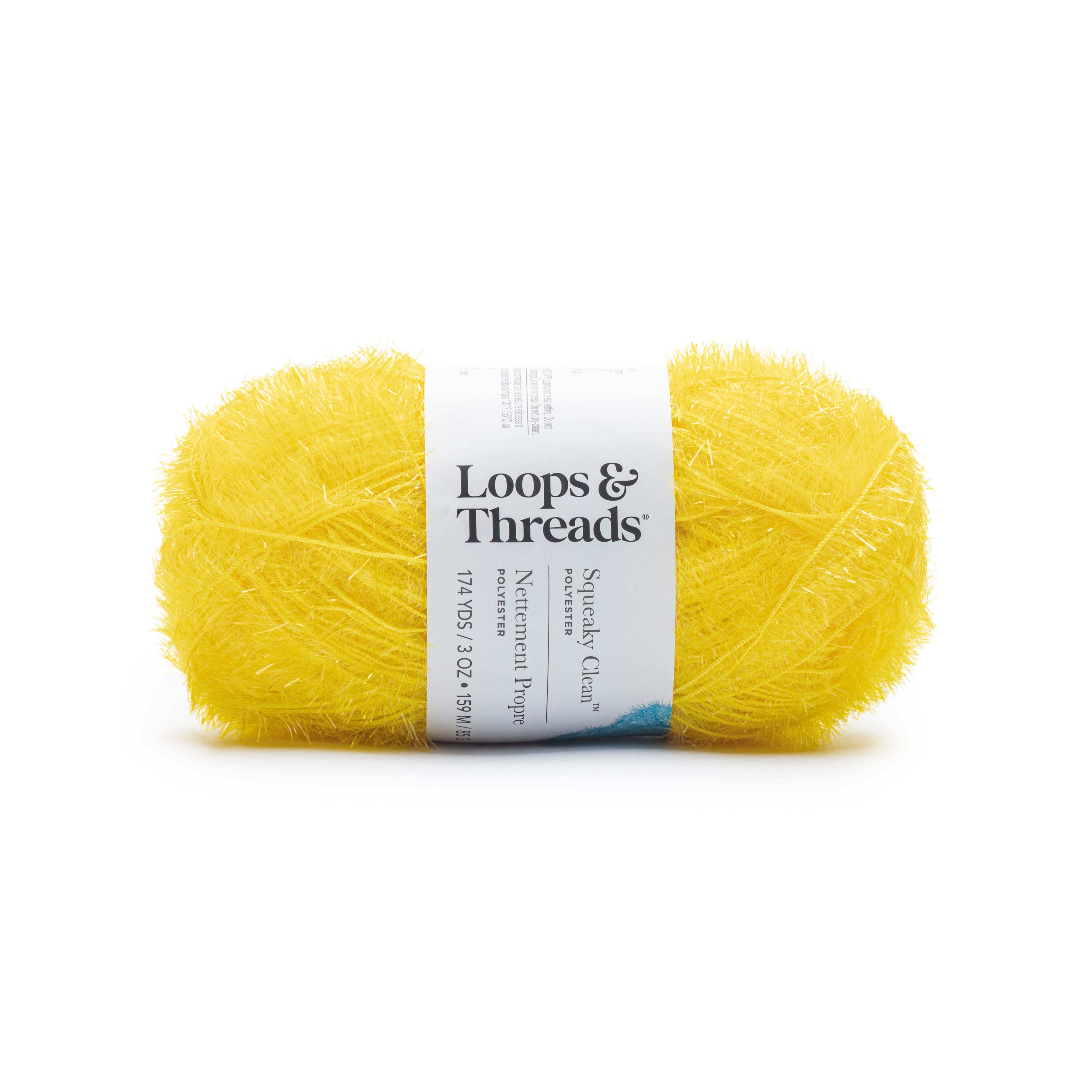 15 Pack: Squeaky Clean™ Sparkle Yarn by Loops & Threads®