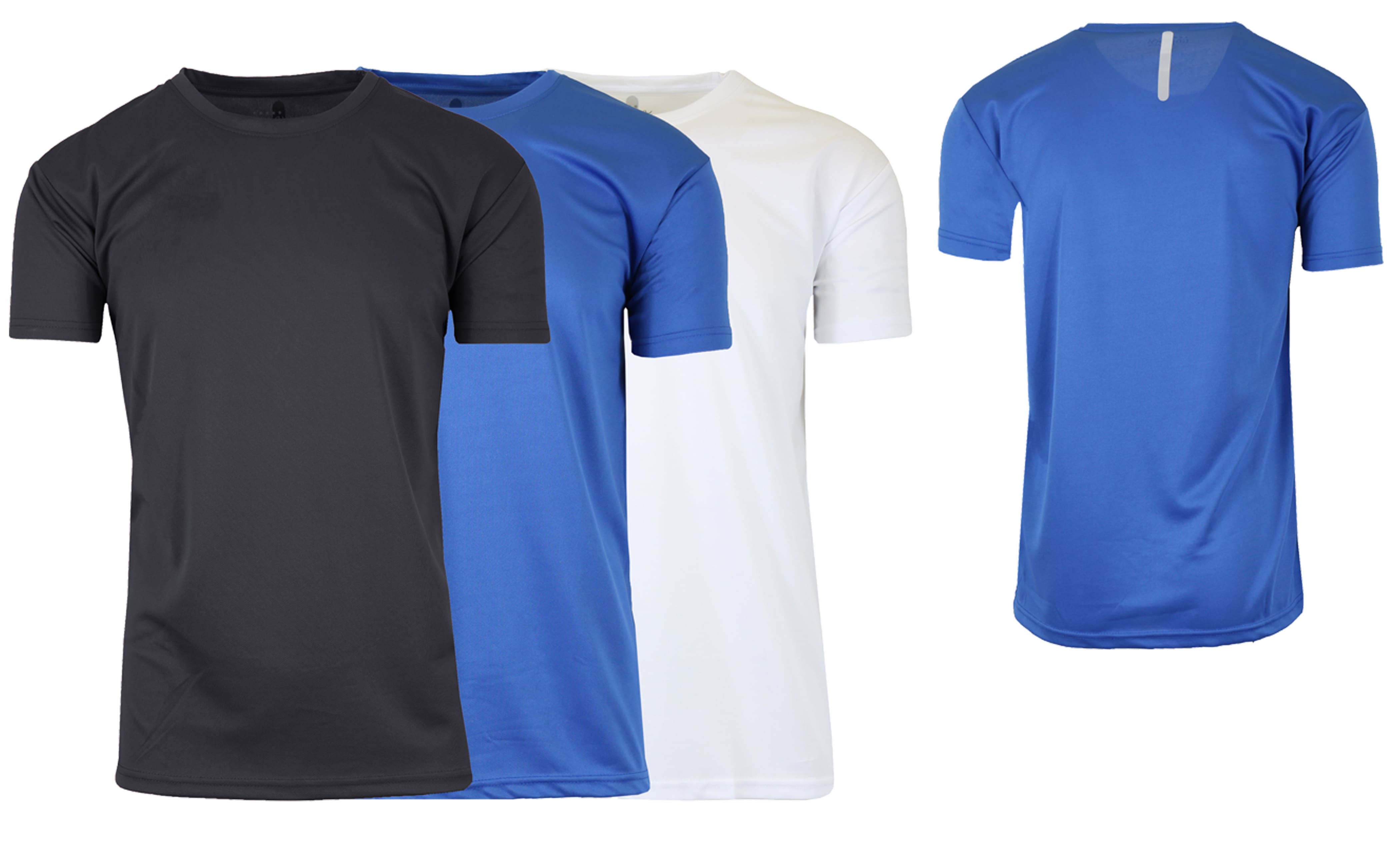 Galaxy By Harvic Crew Neck Men&#x27;s T-Shirt 3 Pack
