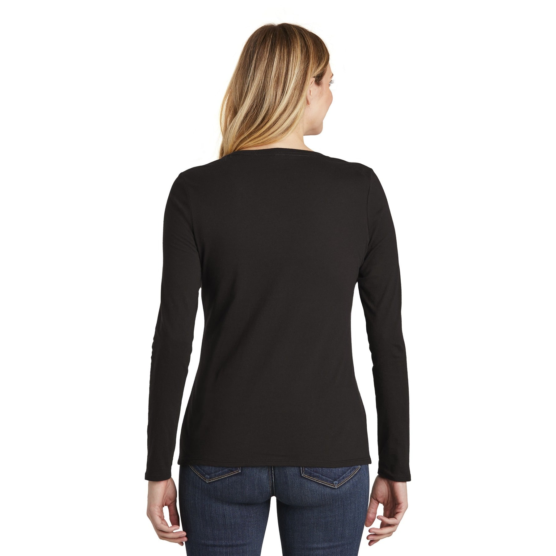 District® Very Important Tee® Long Sleeve V-Neck Women's T-Shirt