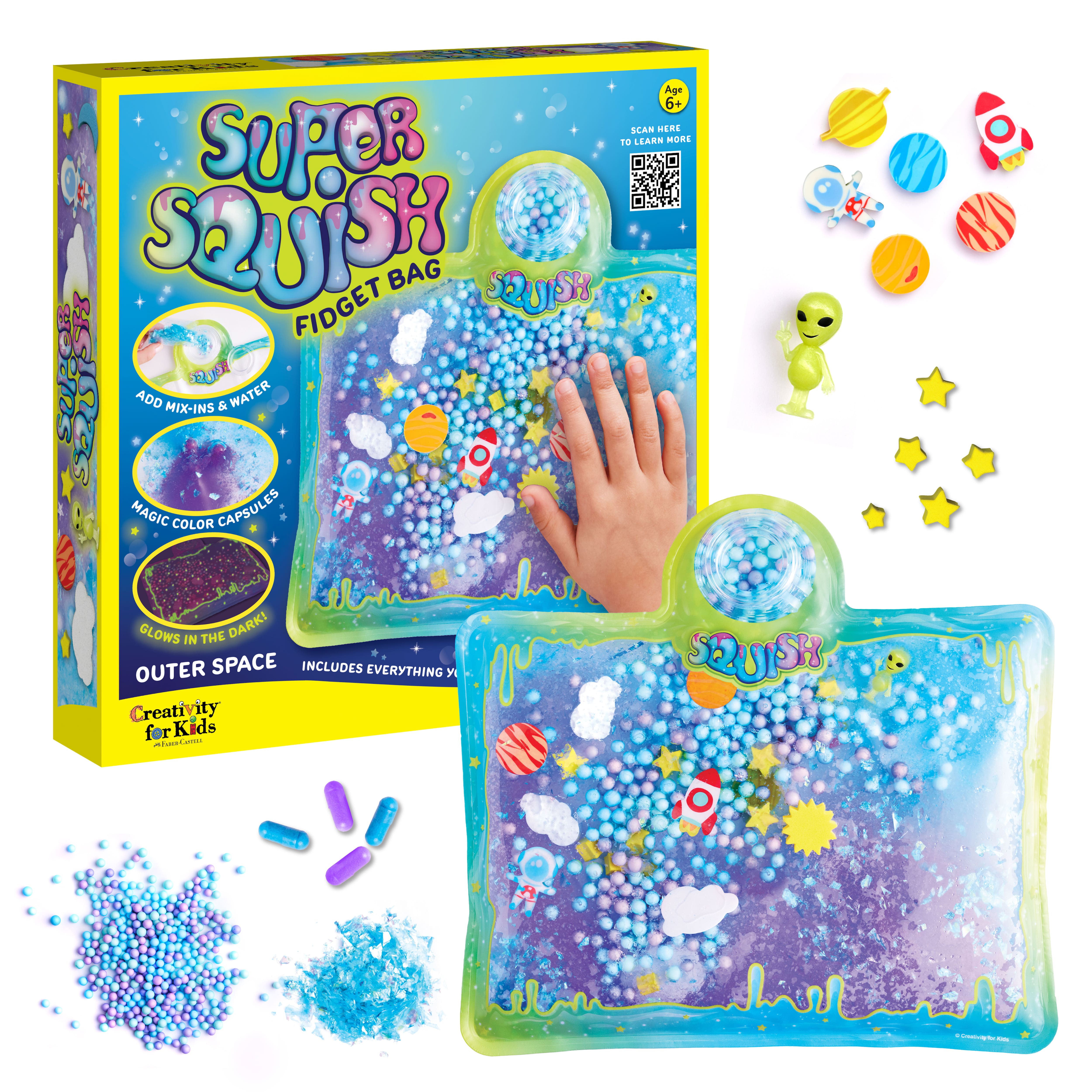 Creativity for Kids® Super Squish Outer Space Fidget Bag Kit D803397S