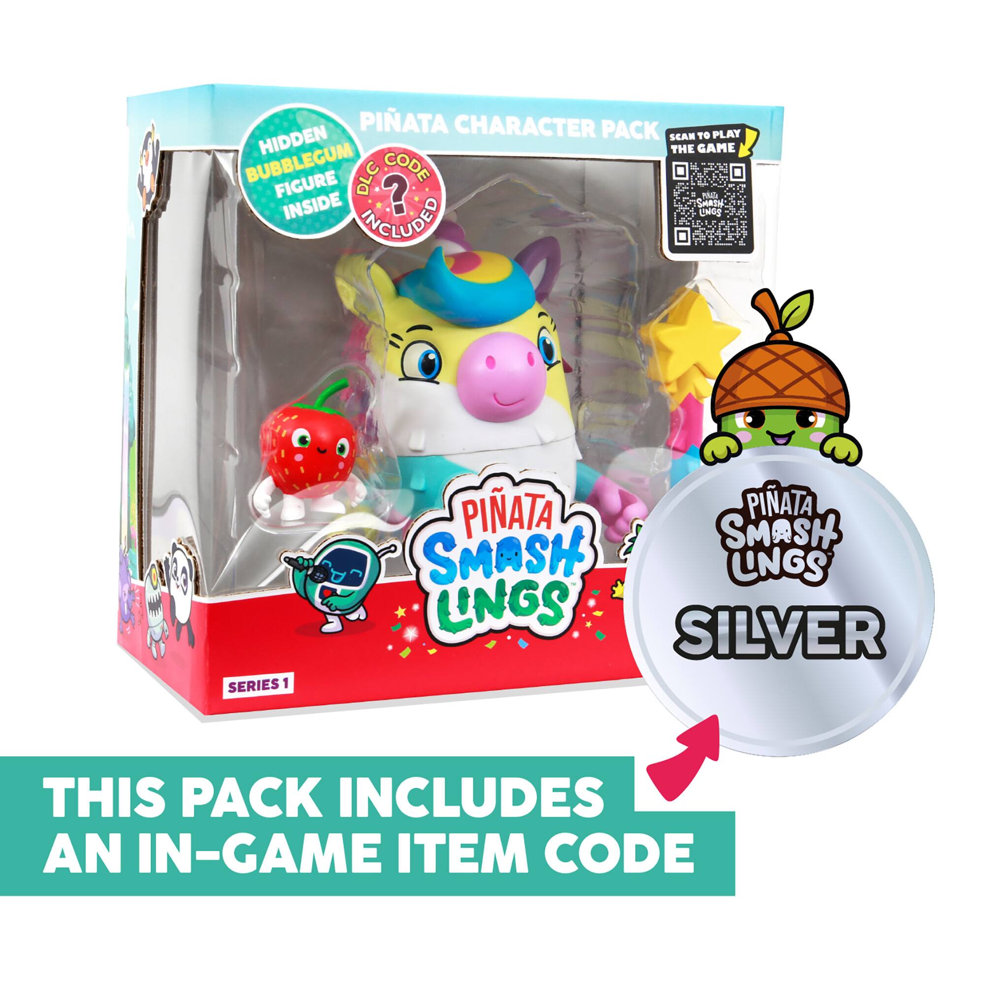 Pi&#xF1;ata Smashlings Luna the Unicorn Pi&#xF1;ata Box