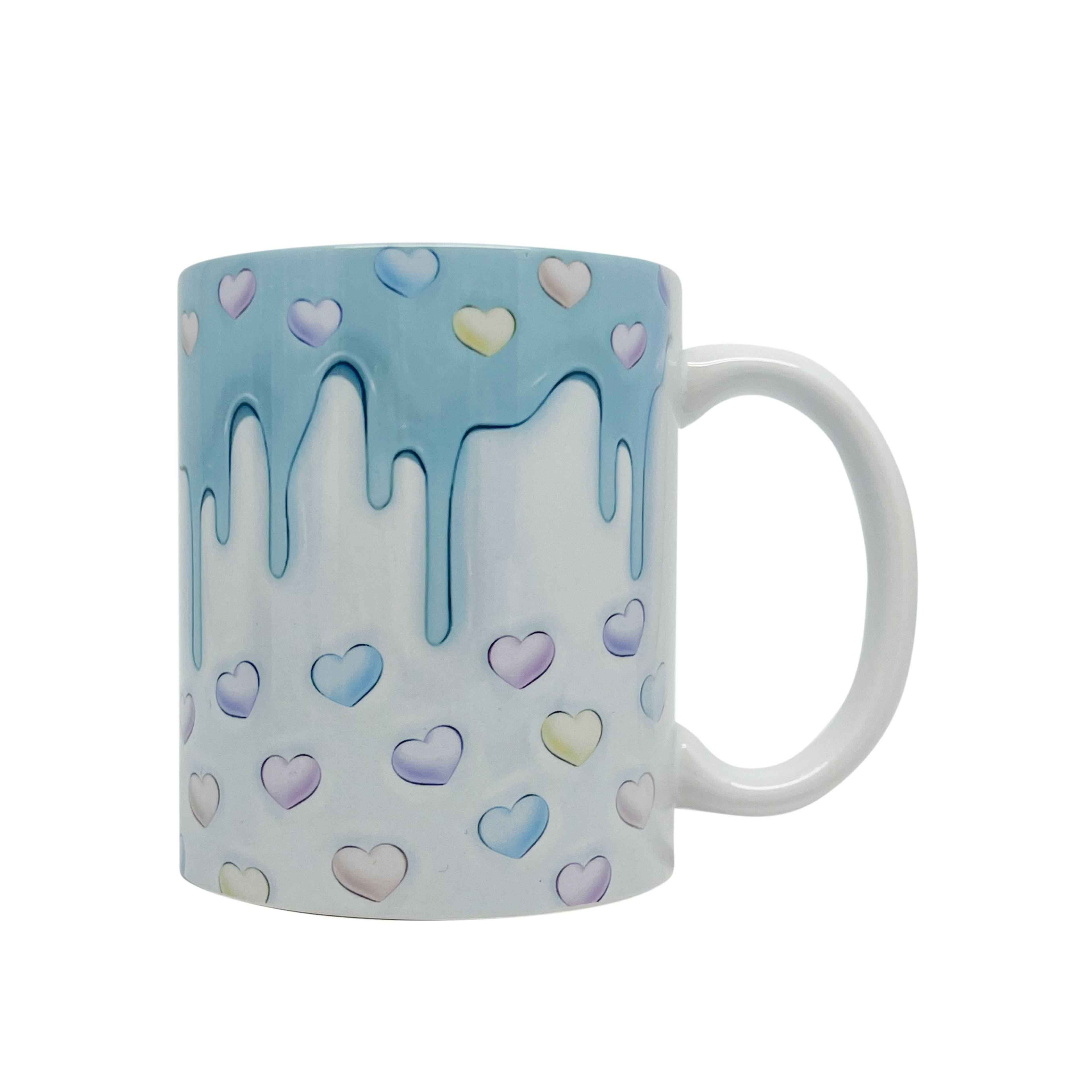 15oz. White Ceramic Sublimation Mug by Make Market&#xAE;