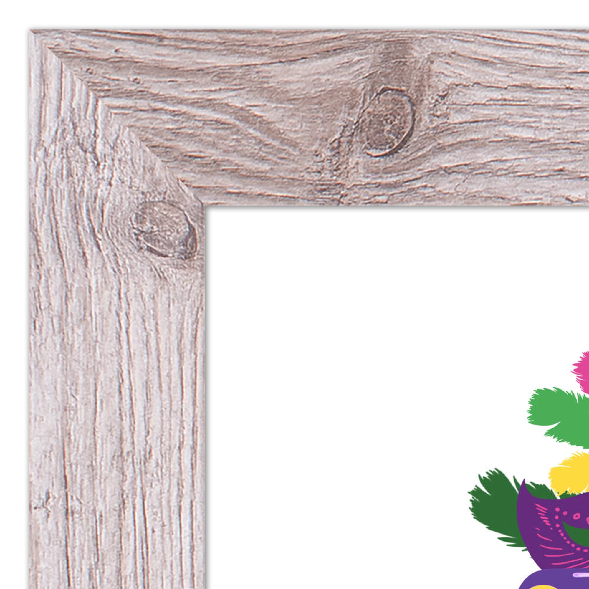 Truck Mardi Gras Yall Western White Framed Print