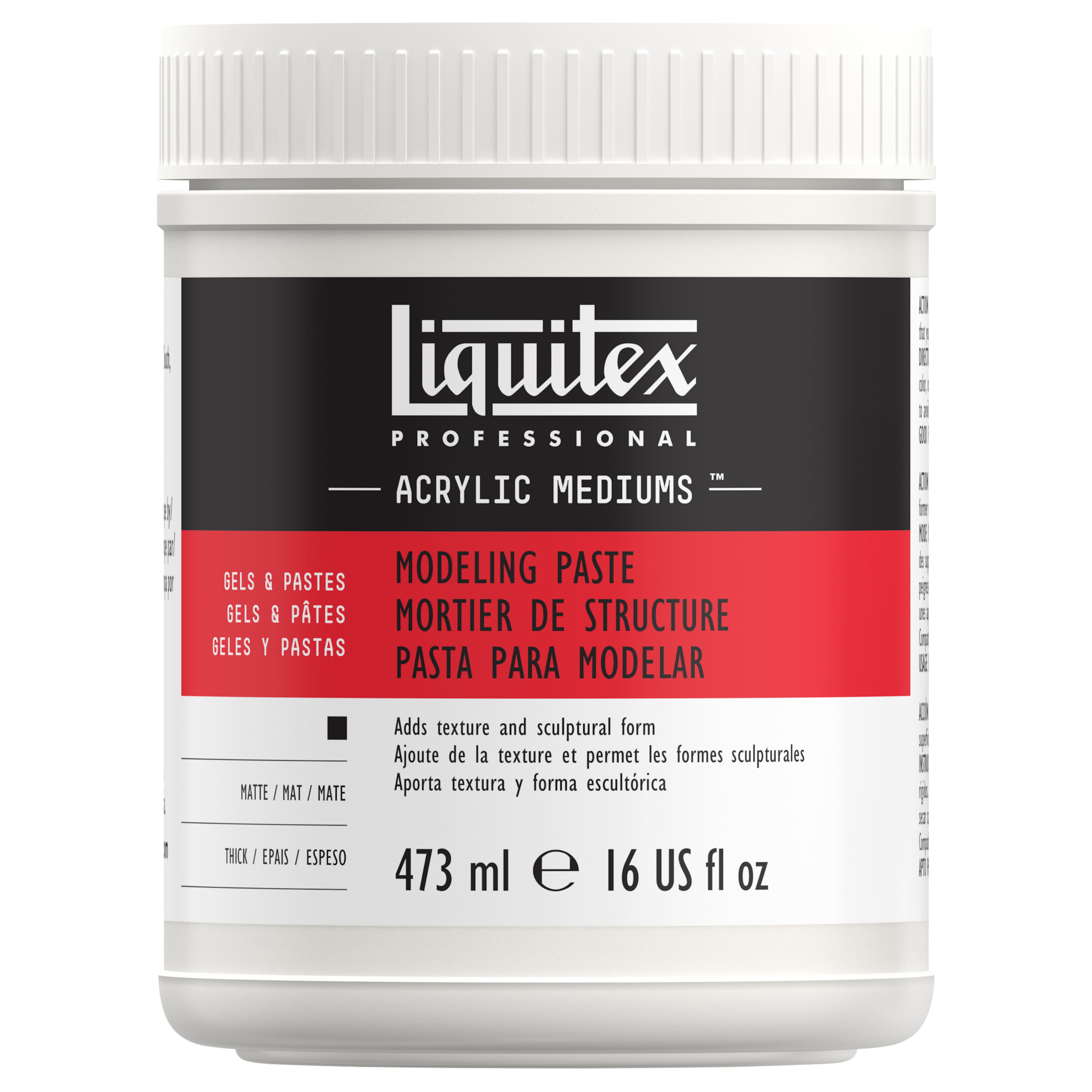 Liquitex&#xAE; Acrylic Mediums&#x2122; Modeling Paste