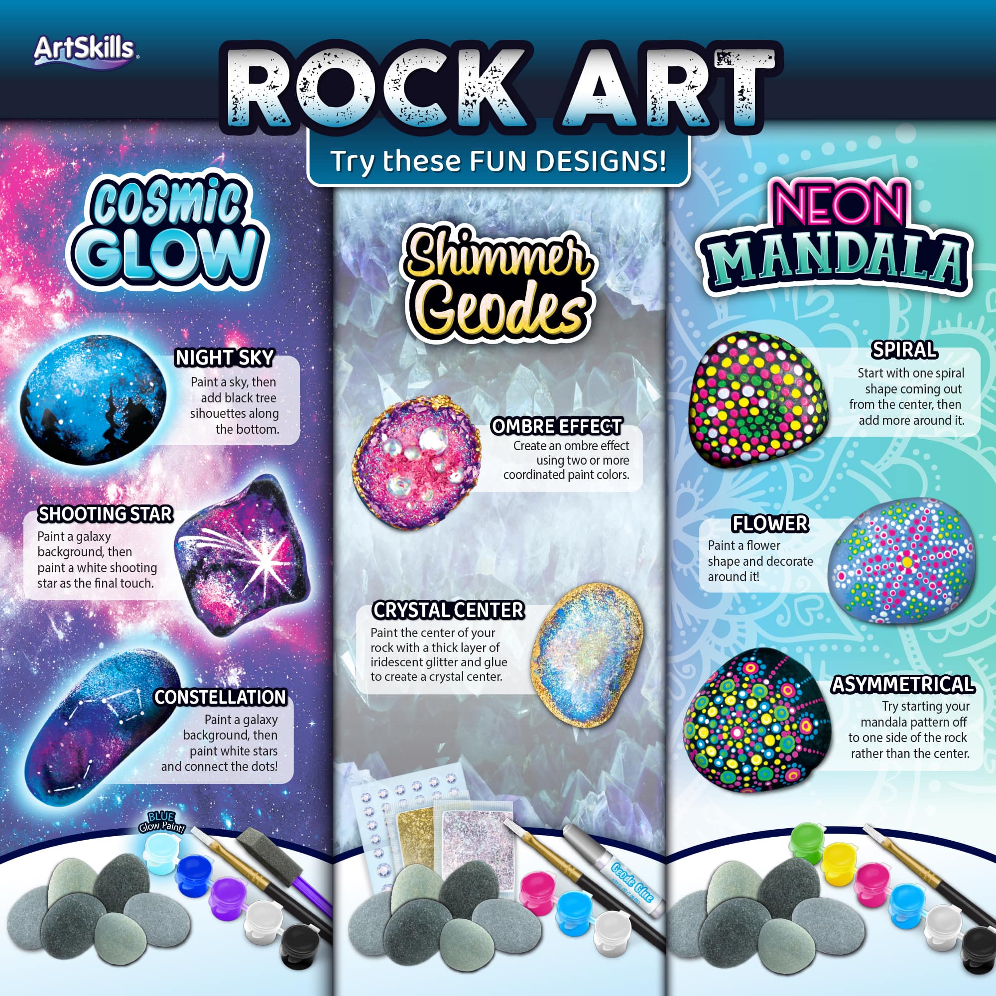 ArtSkills&#xAE; Rock Painting Kit for Kids