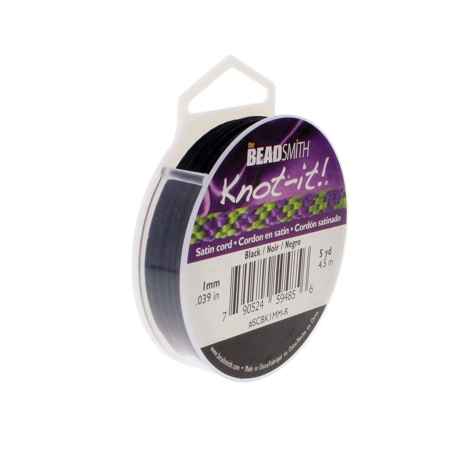 The Beadsmith® Knot-it!™ 1mm Satin Cord