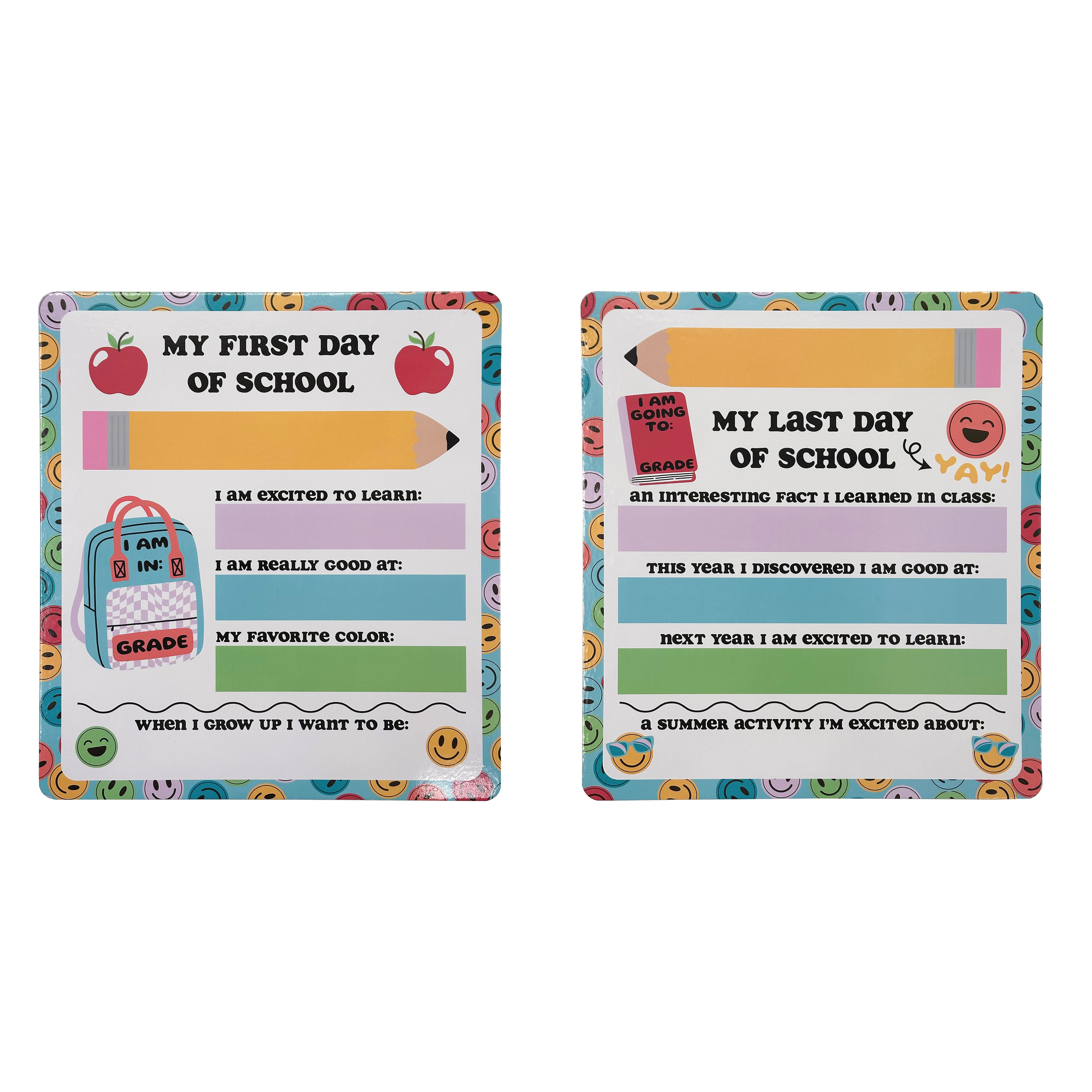 1st Day/Last Day Dry Erase Board by B2C™