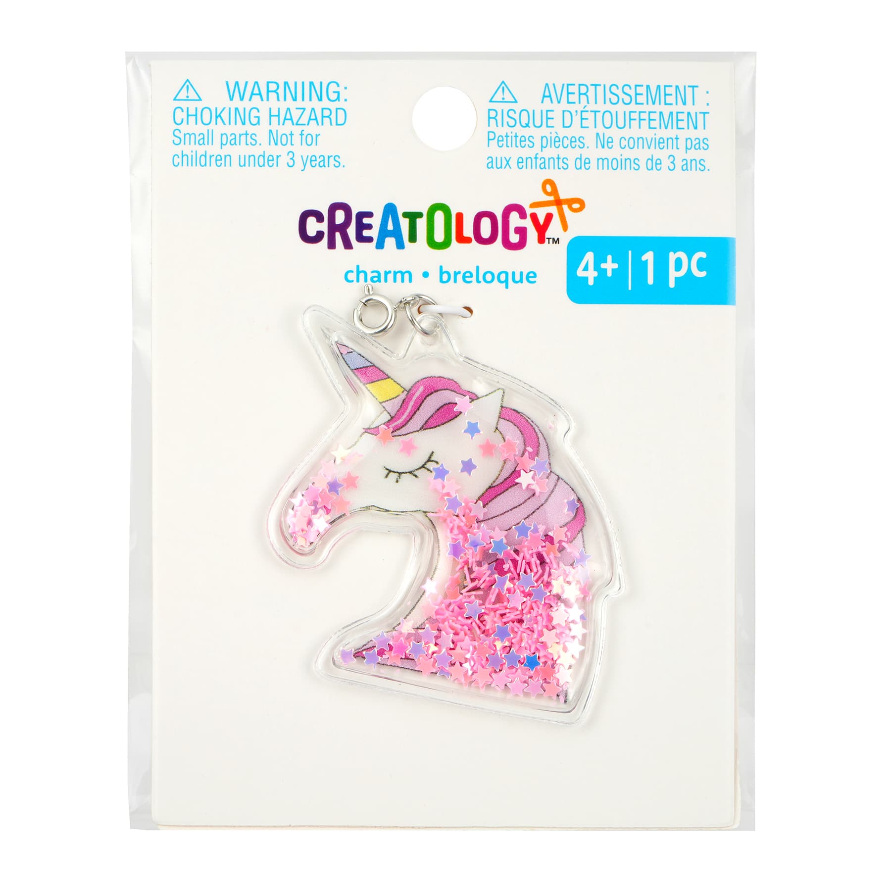 12 Pack: Unicorn Shaker Charm by Creatology&#x2122;