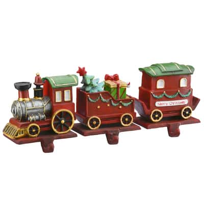 Train Car Stocking Holders Set | Michaels