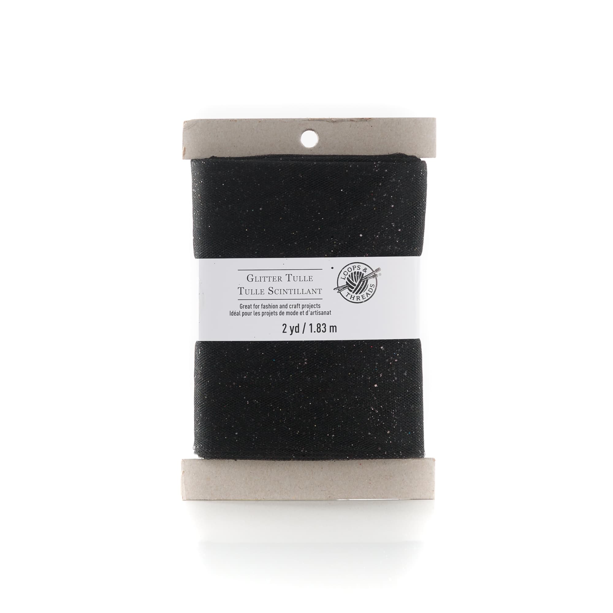 12 Pack: Glitter Tulle Bundle by Loops & Threads®