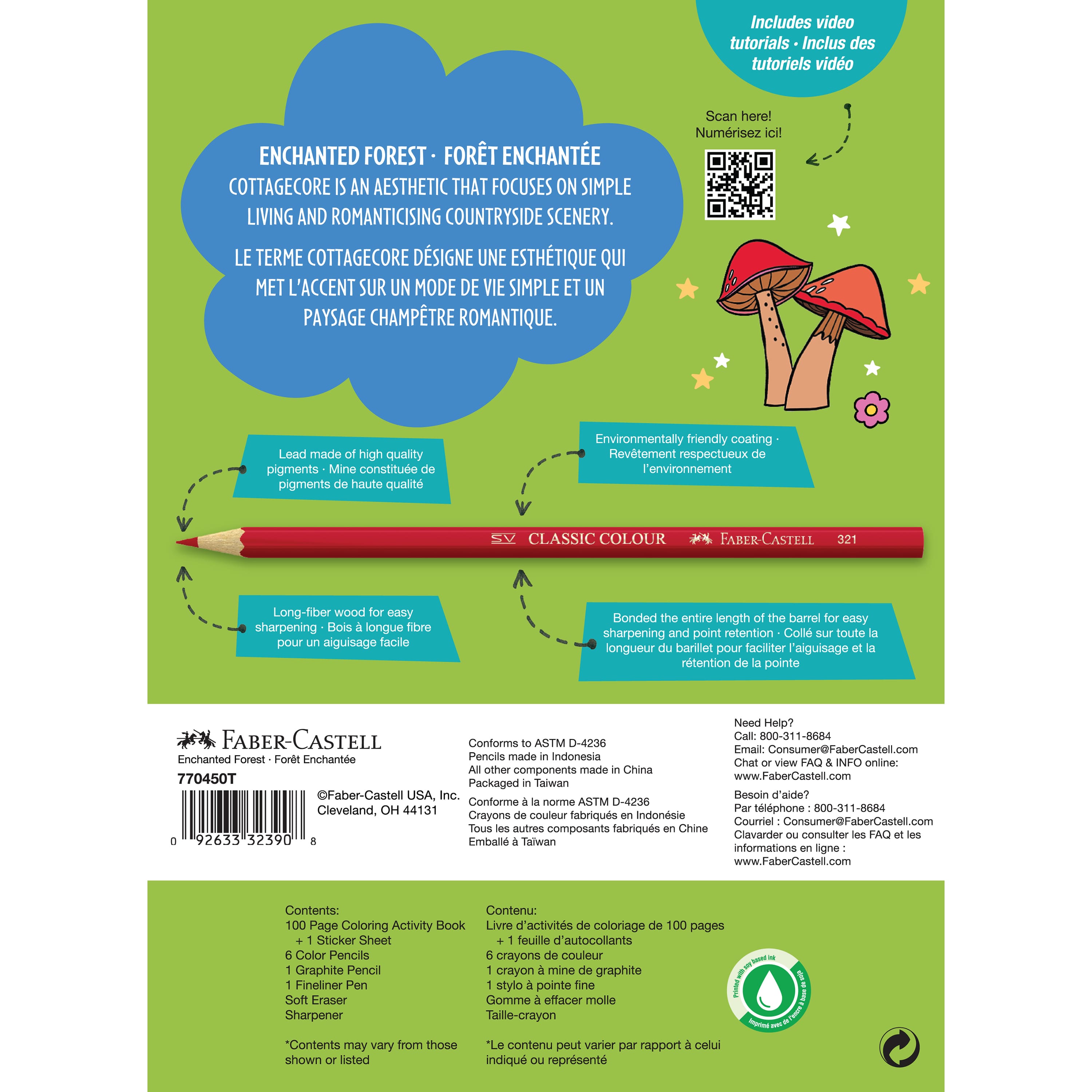 Faber-Castell&#xAE; Enchanted Forest Learn to Draw Kit