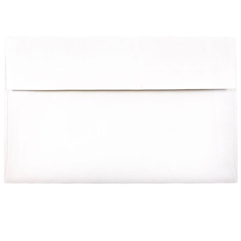 JAM Paper A10 Red Foil Lined Invitation Envelopes 50ct.