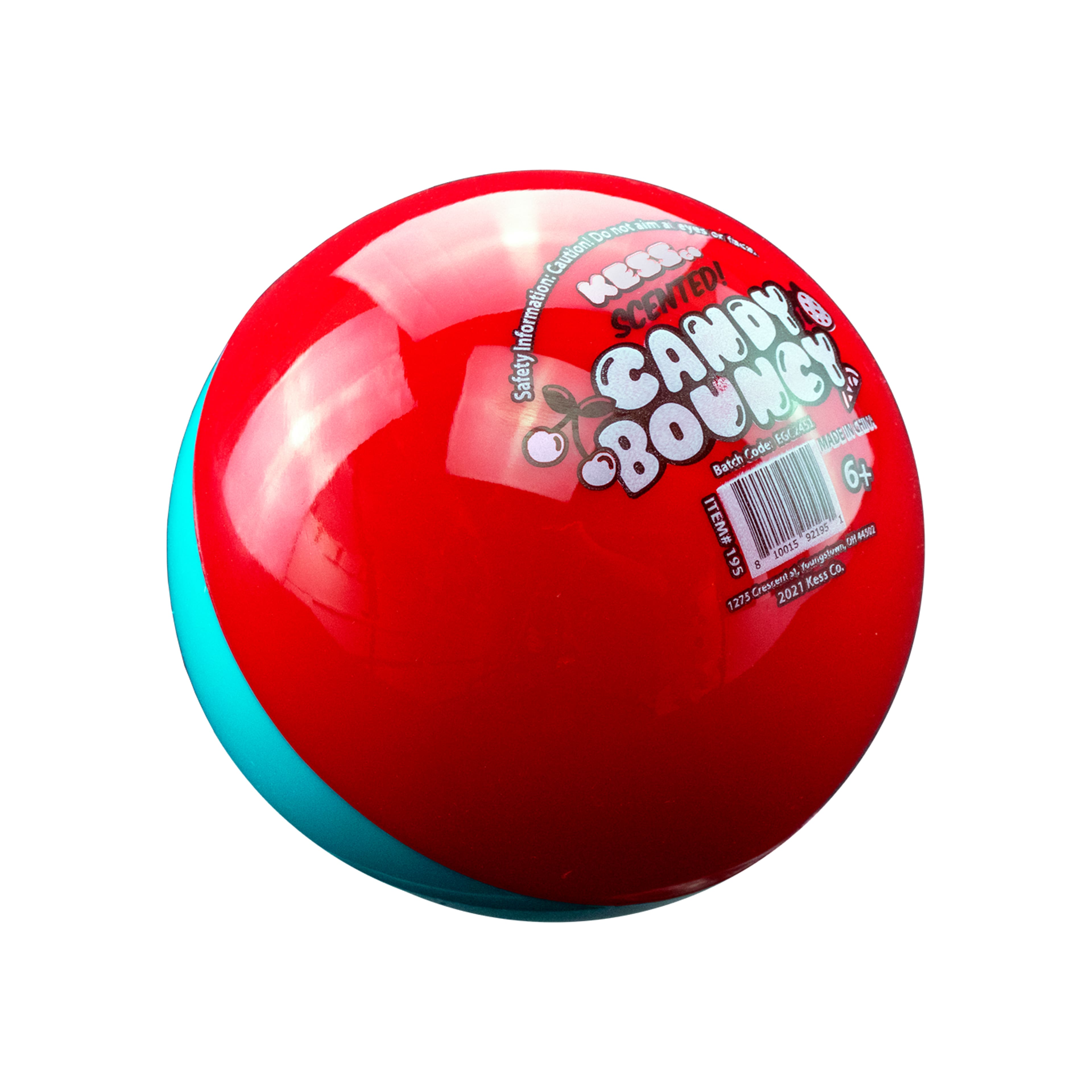 Assorted Kess&#xAE; Candy Bouncy Scented Ball