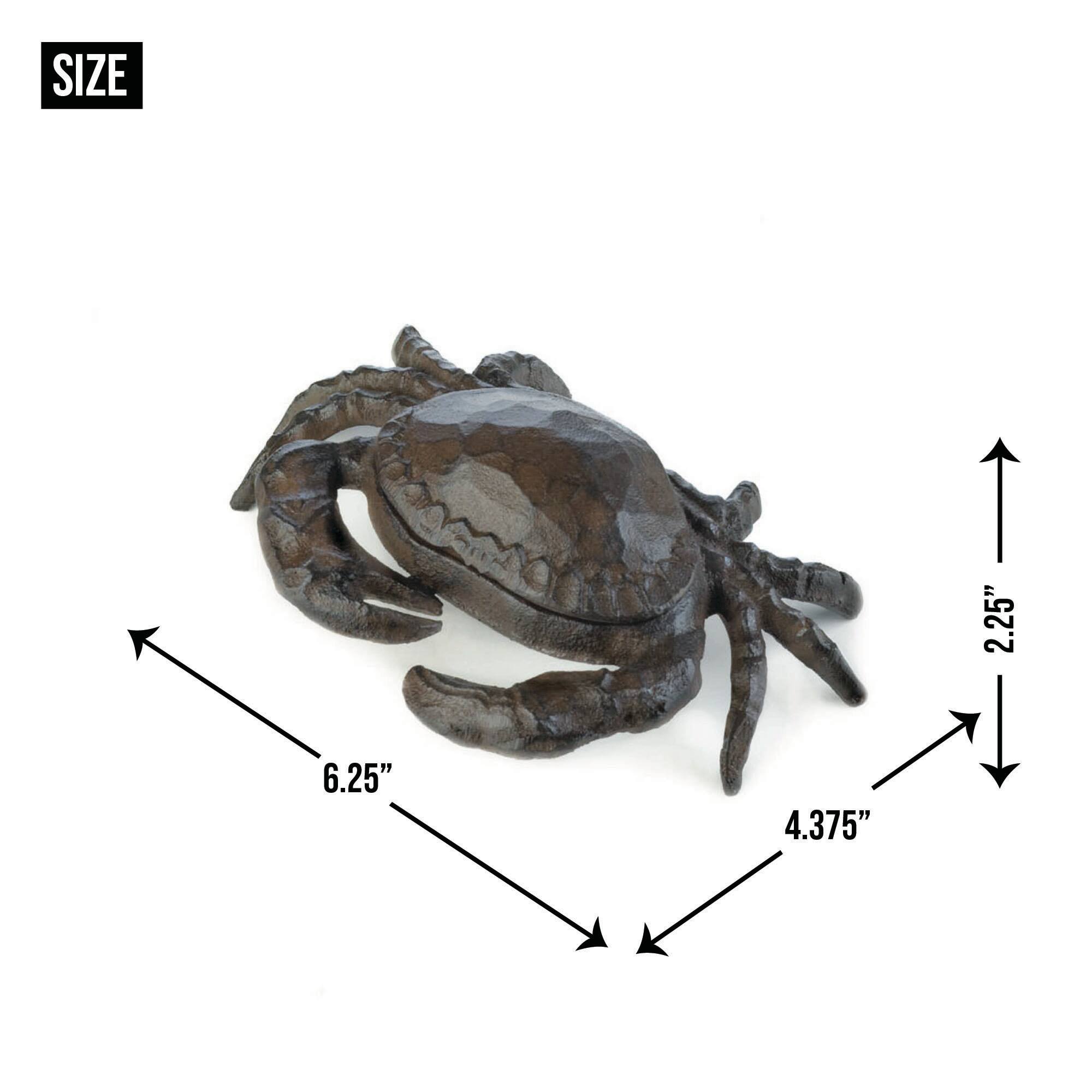 6.5&#x22; Crab Secret Key Holder