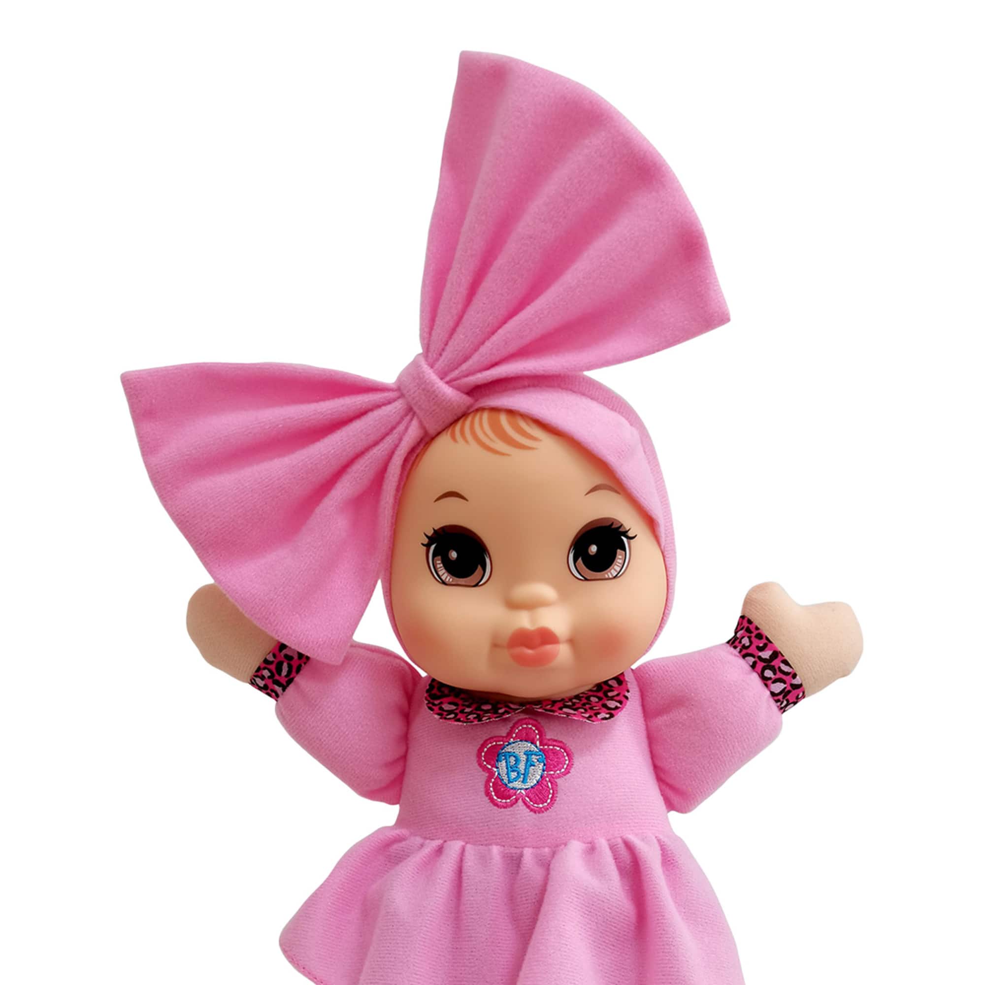 Goldberger Baby&#x27;s First&#xAE; Kisses&#x2122; 14&#x22; Baby Doll with Pink Shirt