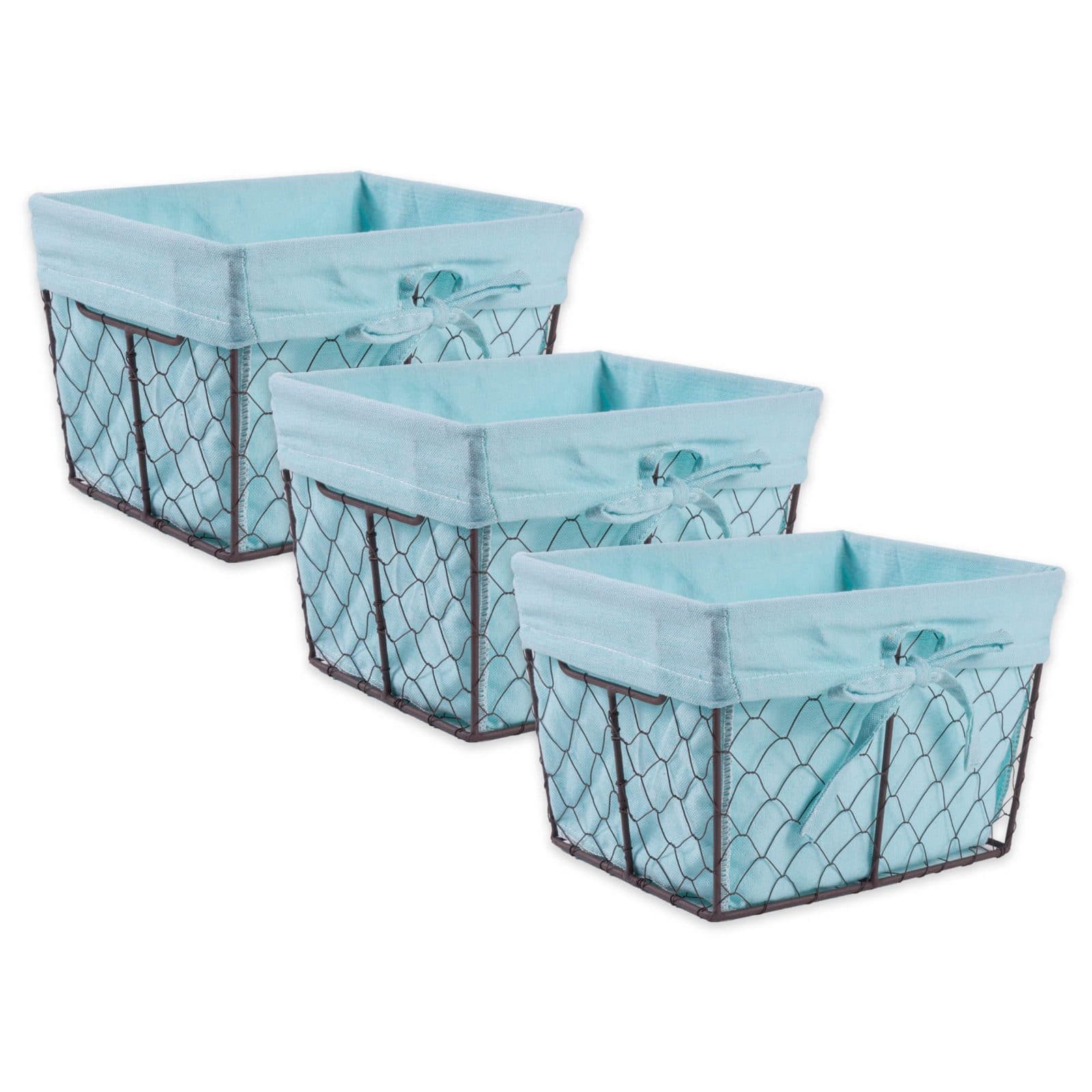 DII® Small Chicken Wire Baskets, 3ct.