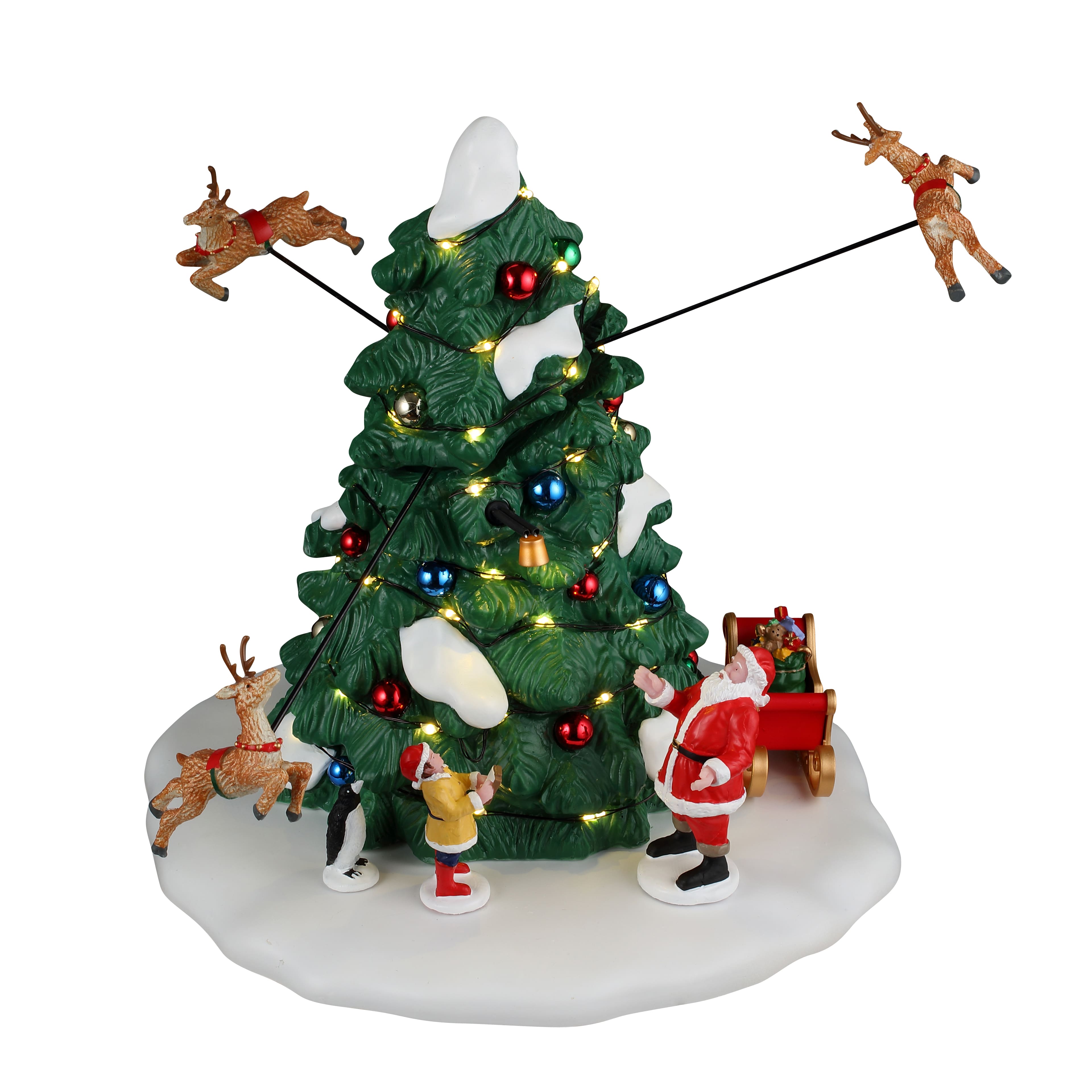 Lemax® Santa's Wonderland Reindeer Races
