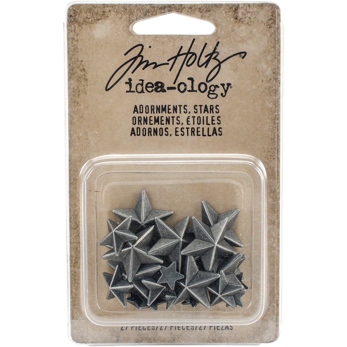 Idea-Ology Metal Adornments 27/Pkg-Stars