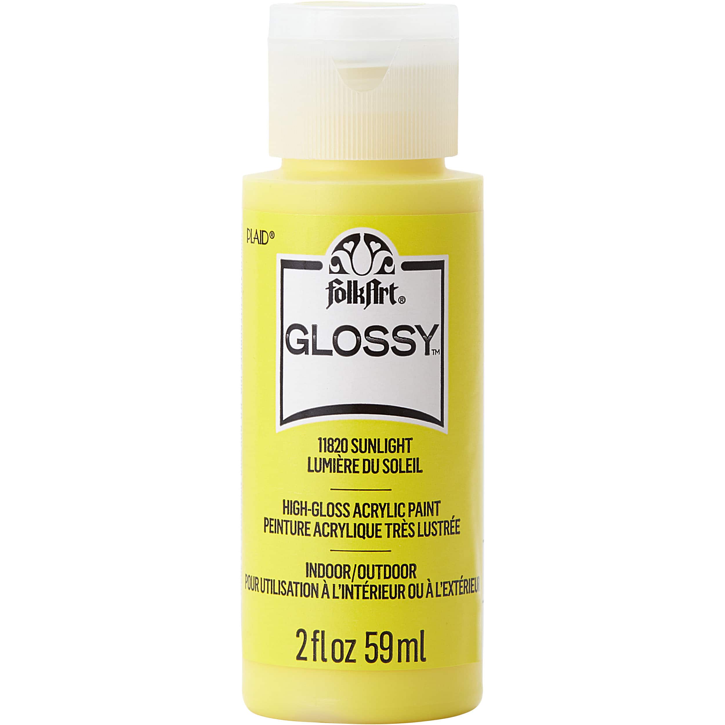 12 Pack: FolkArt® Glossy™ High-Gloss Acrylic Paint