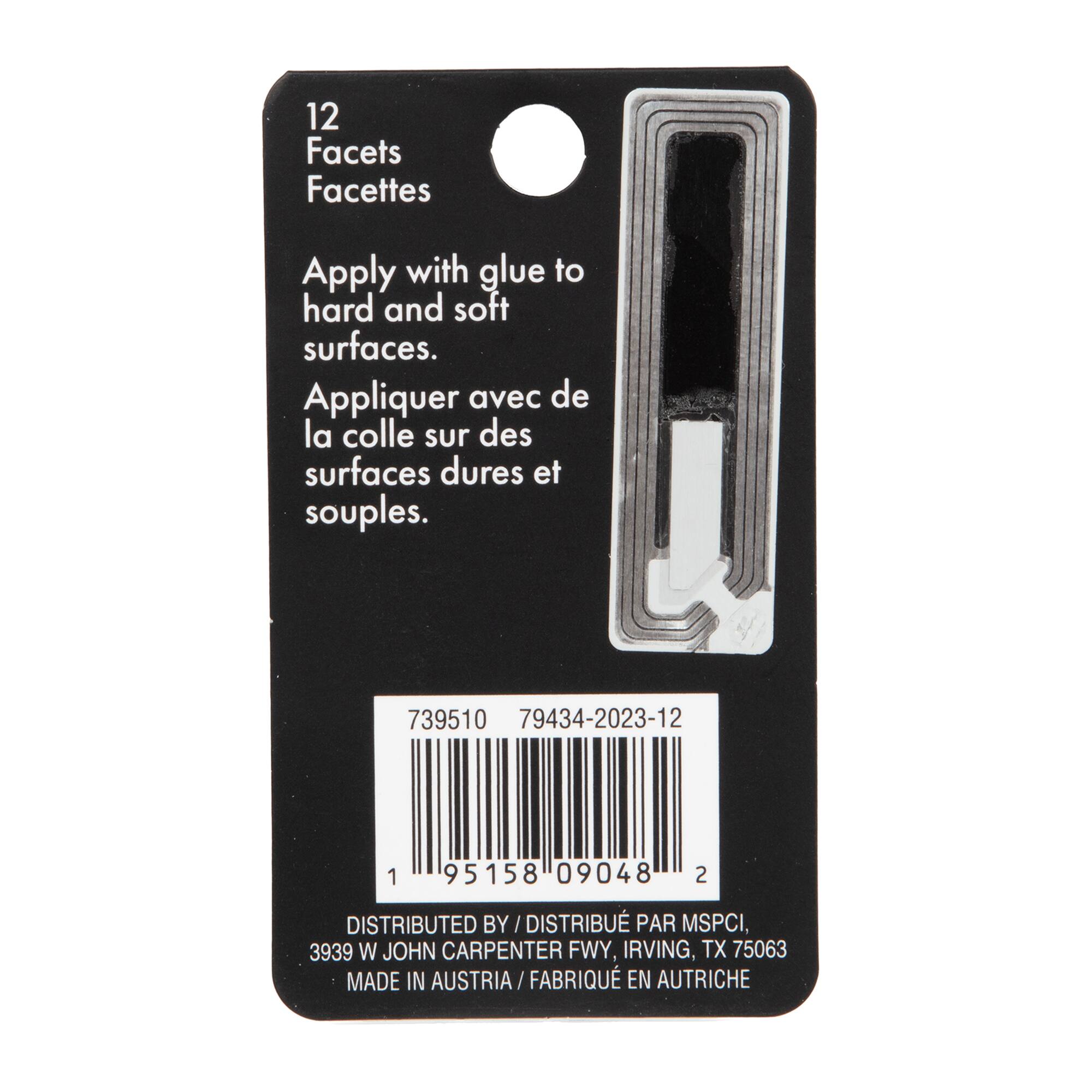 6mm Crystal Raindrop Glue-On Austrian Crystals by Bead Landing™, 10ct.