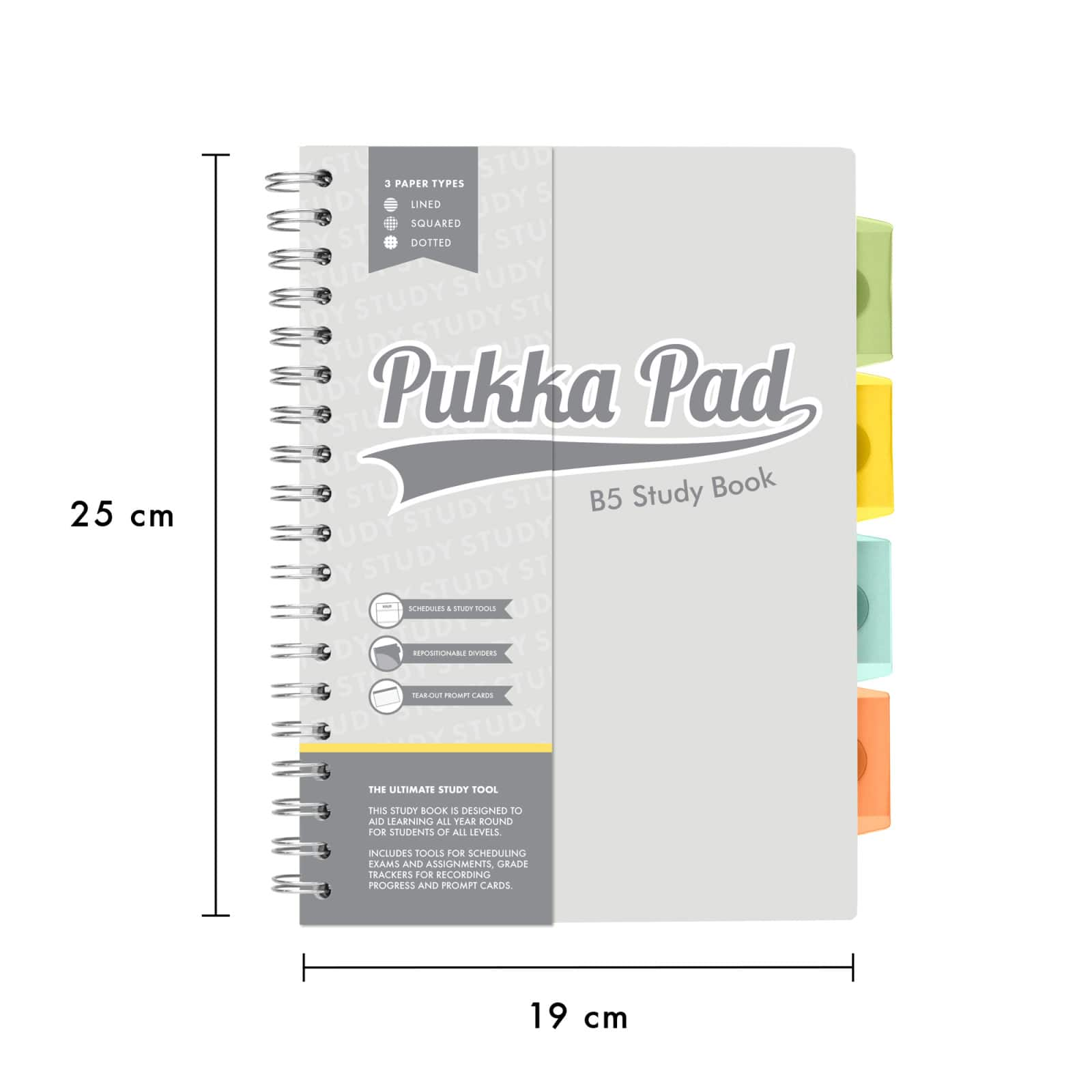 Pukka Pads B5 Study Books, 2ct.