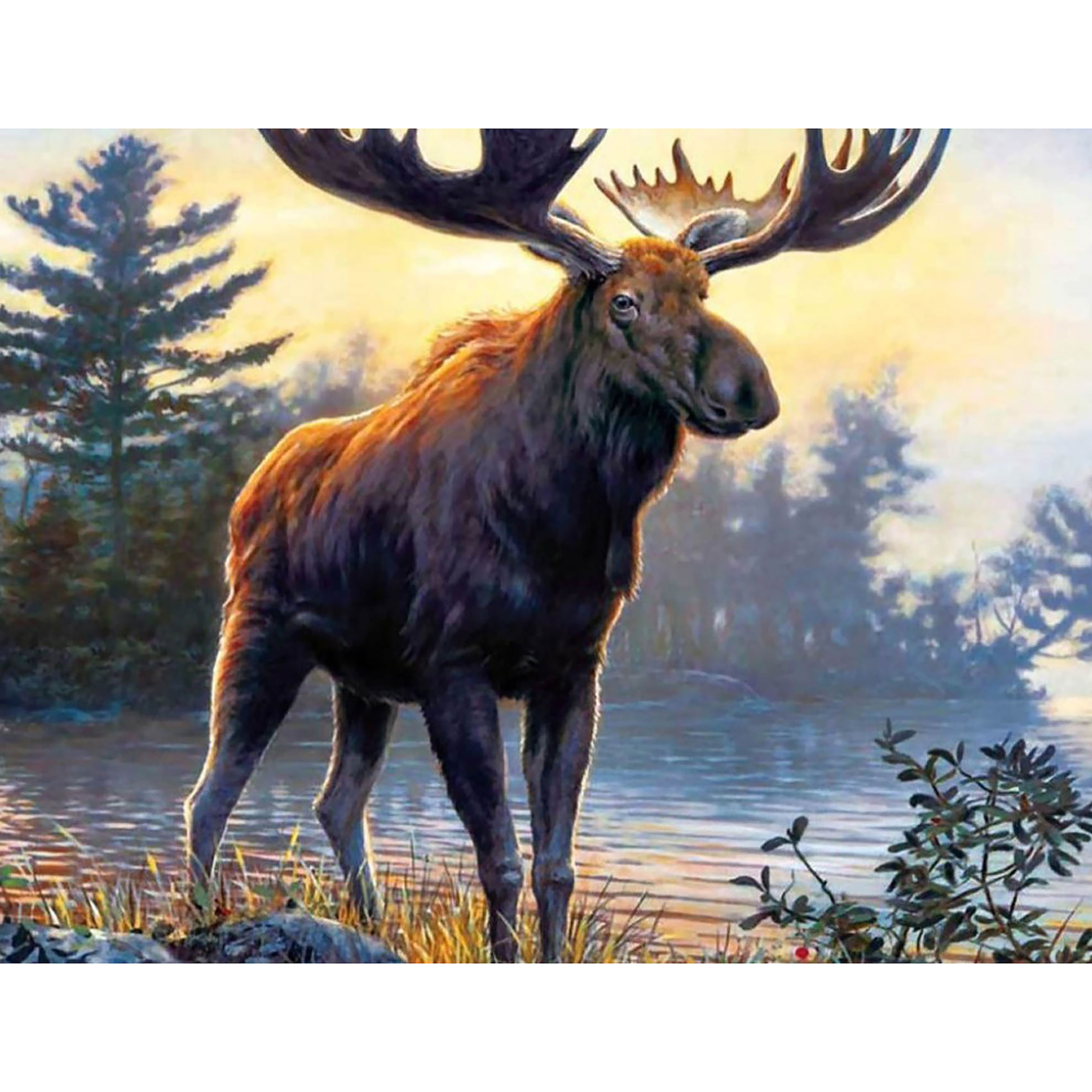 moose diamond painting