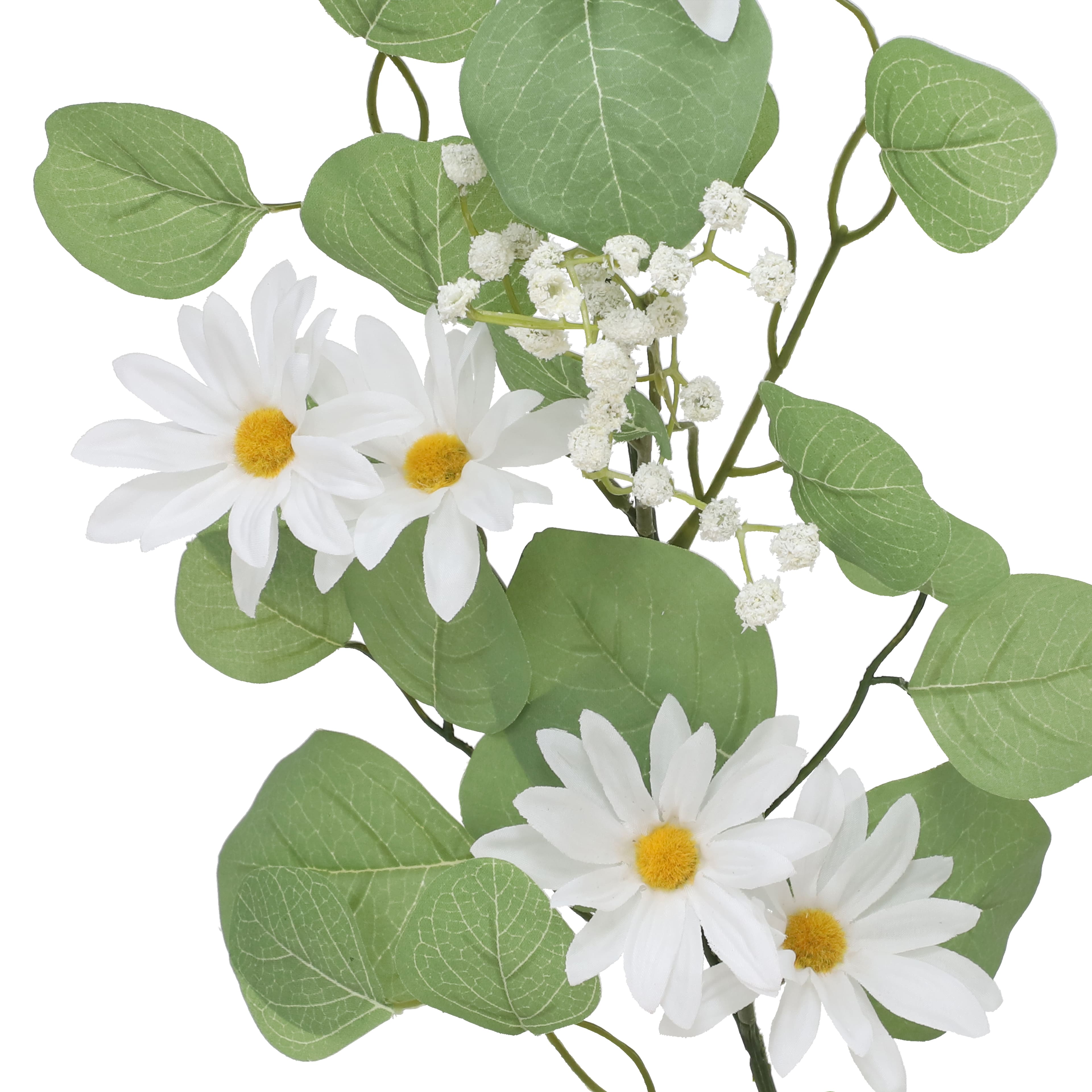 6ft. White Daisy Garland by Ashland&#xAE;
