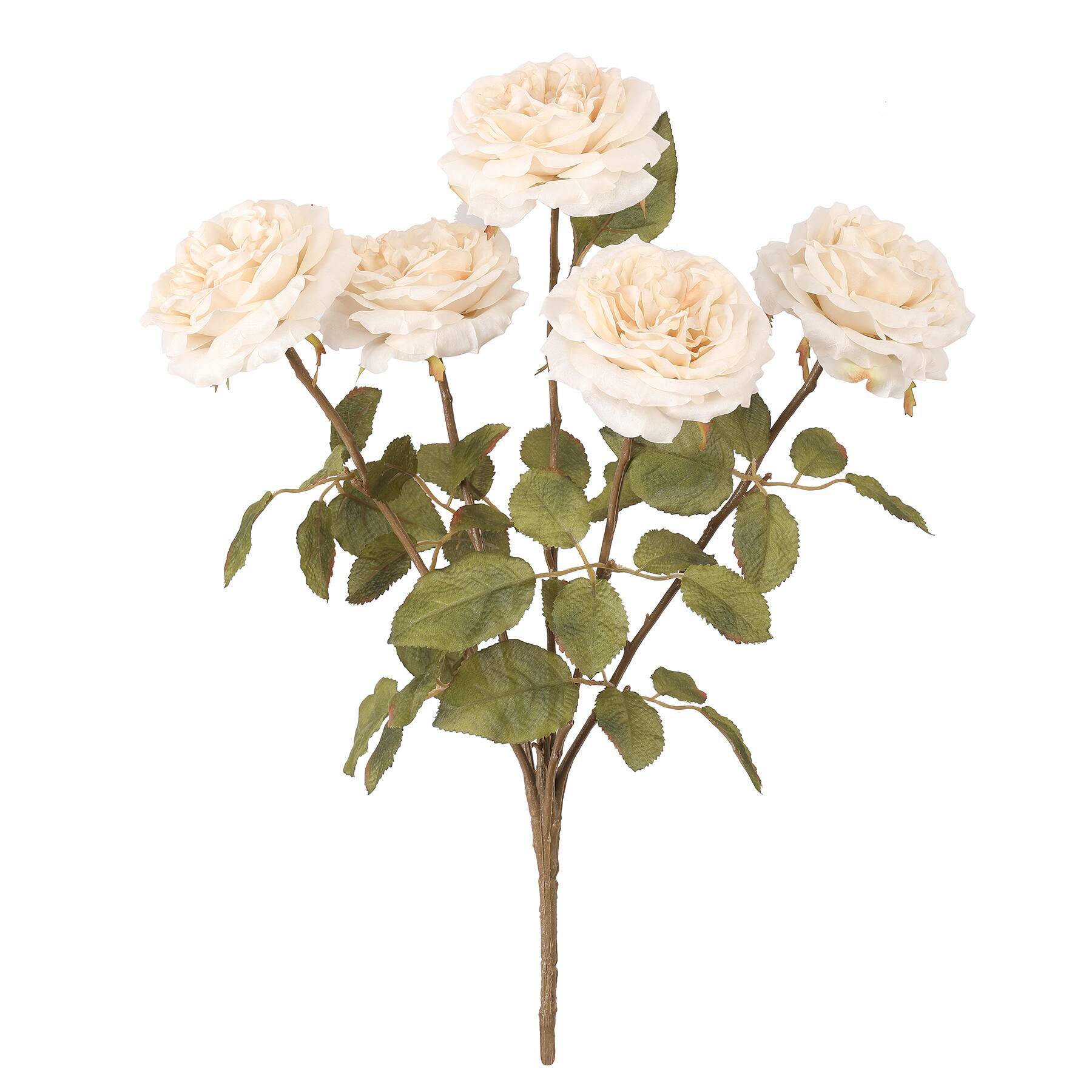 19&#x22; White Rose Deluxe Bush by Ashland&#xAE;