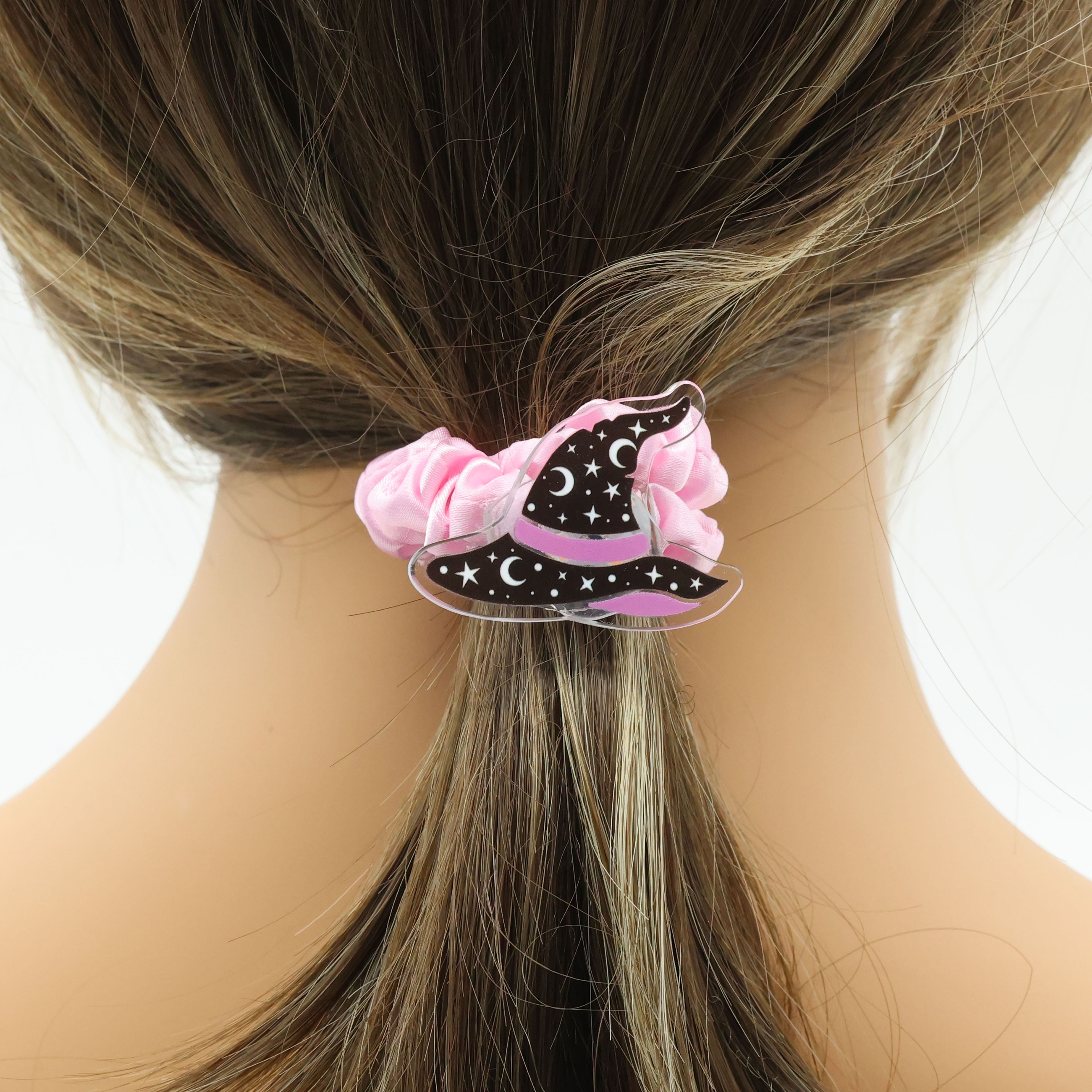Witch Hat &#x26; Heart Light-Up Scrunchies