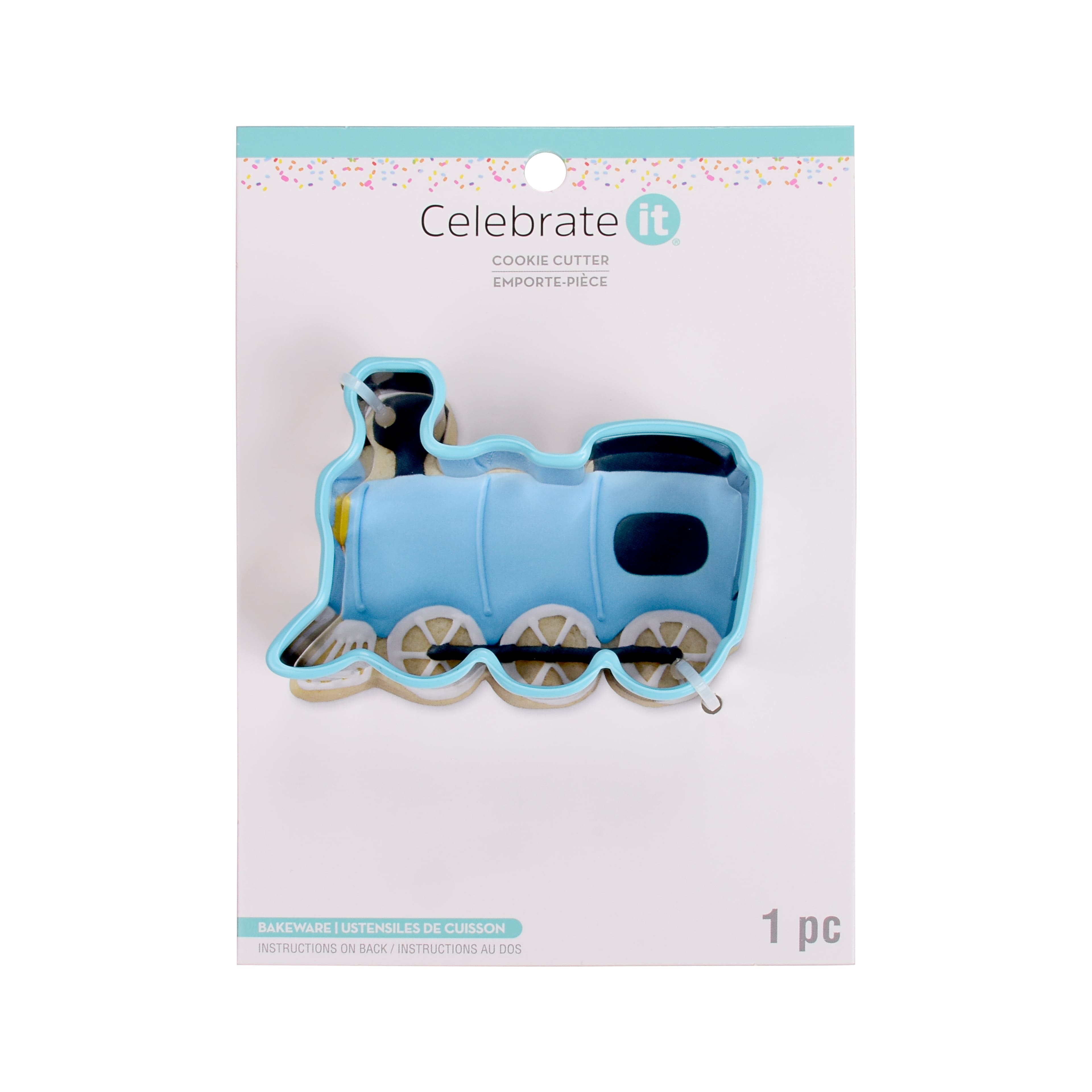 Stainless Steel Train Cookie Cutter by Celebrate It&#xAE;
