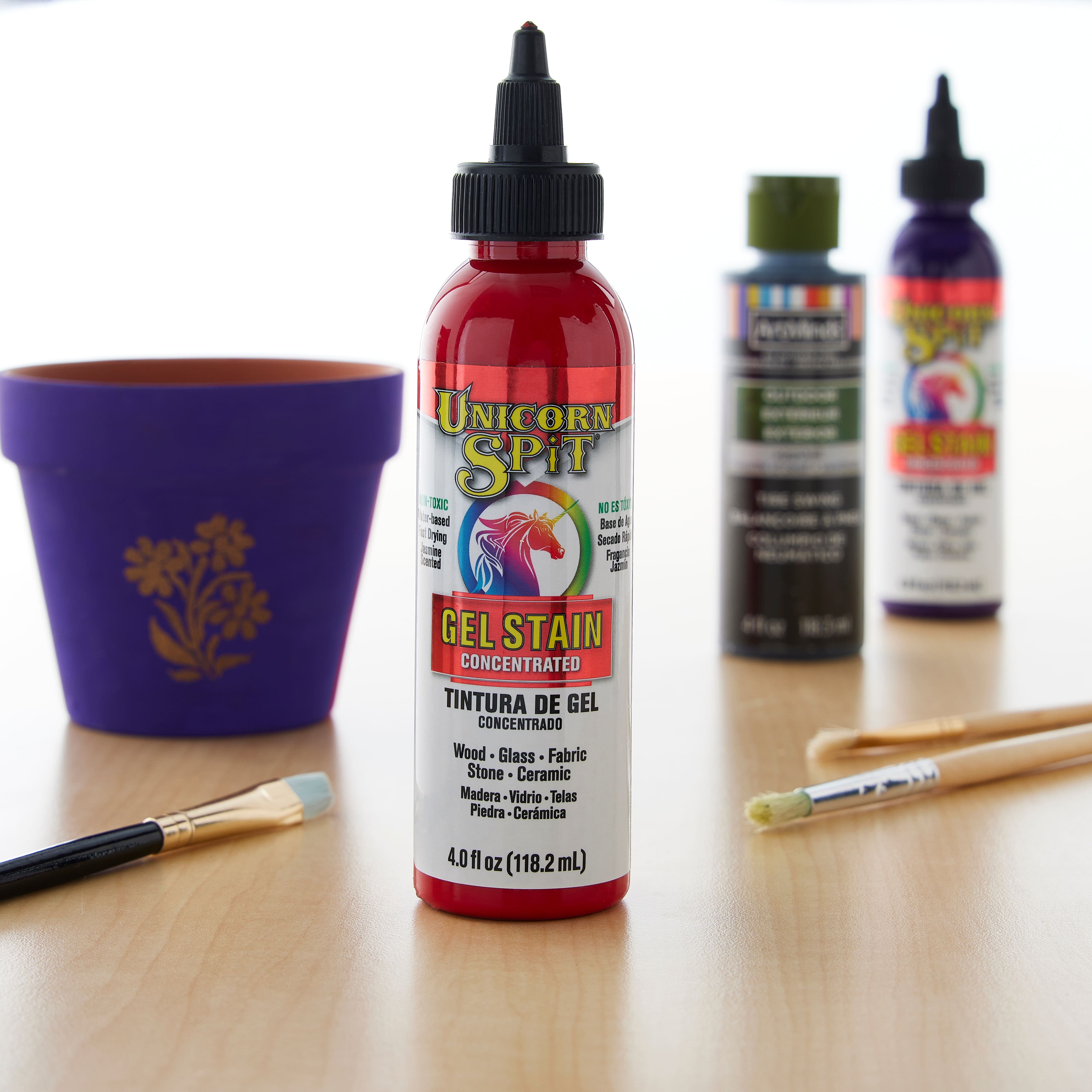Unicorn SPiT&#xAE; Gel Stain &#x26; Glaze, 4oz.