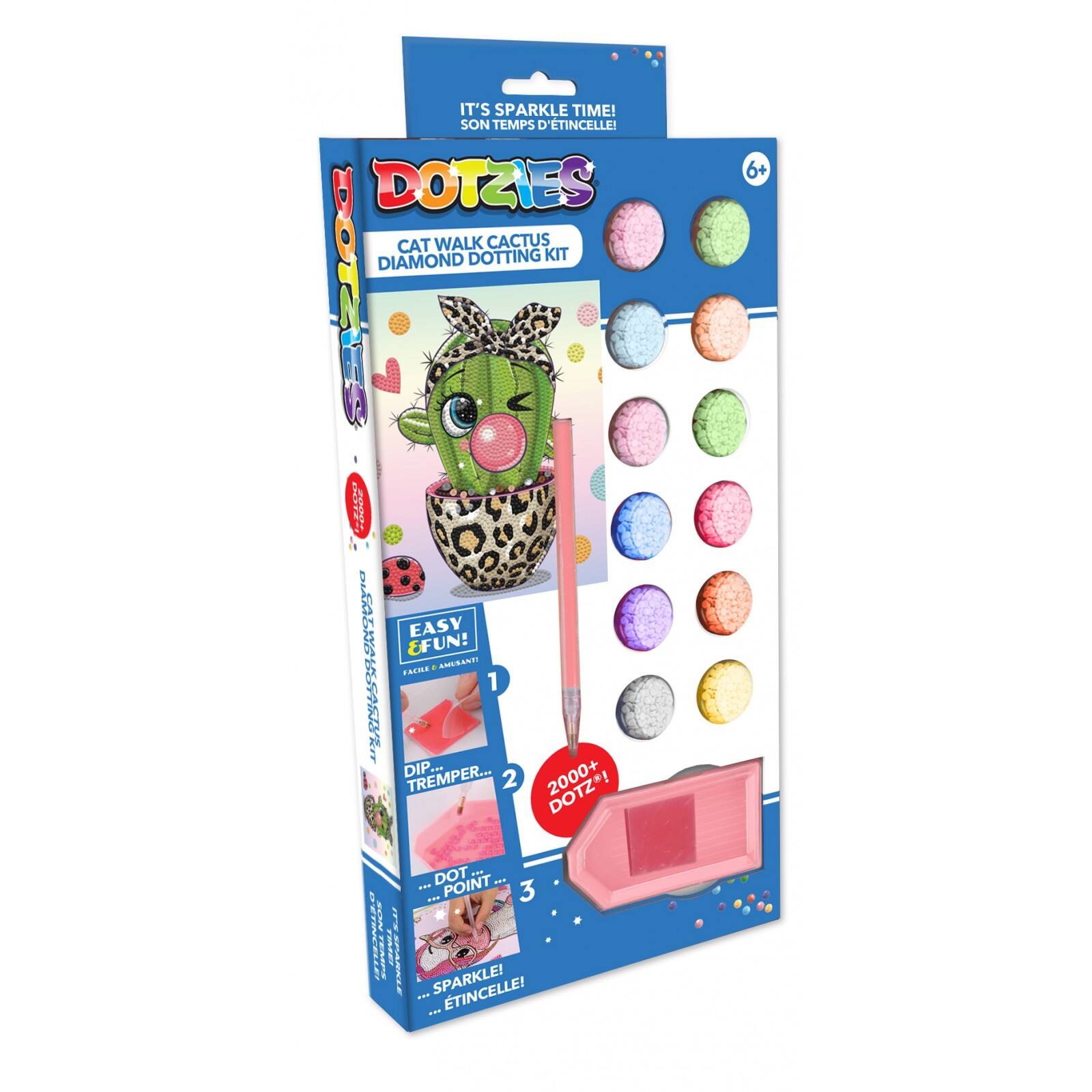 Diamond Dotz® Dotzies® Cat Walk Cactus Diamond Dotting Kit