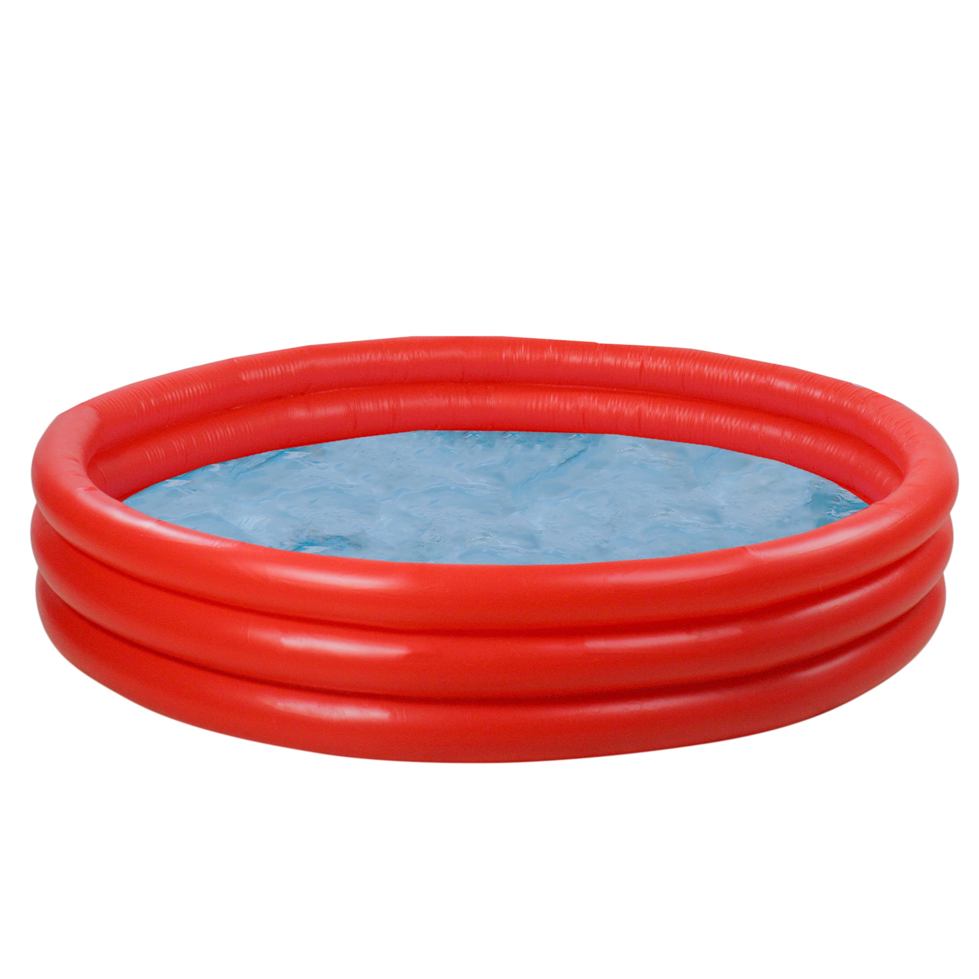 Pool Central® 48" Red & Blue Round Inflatable Children's Swimming Pool