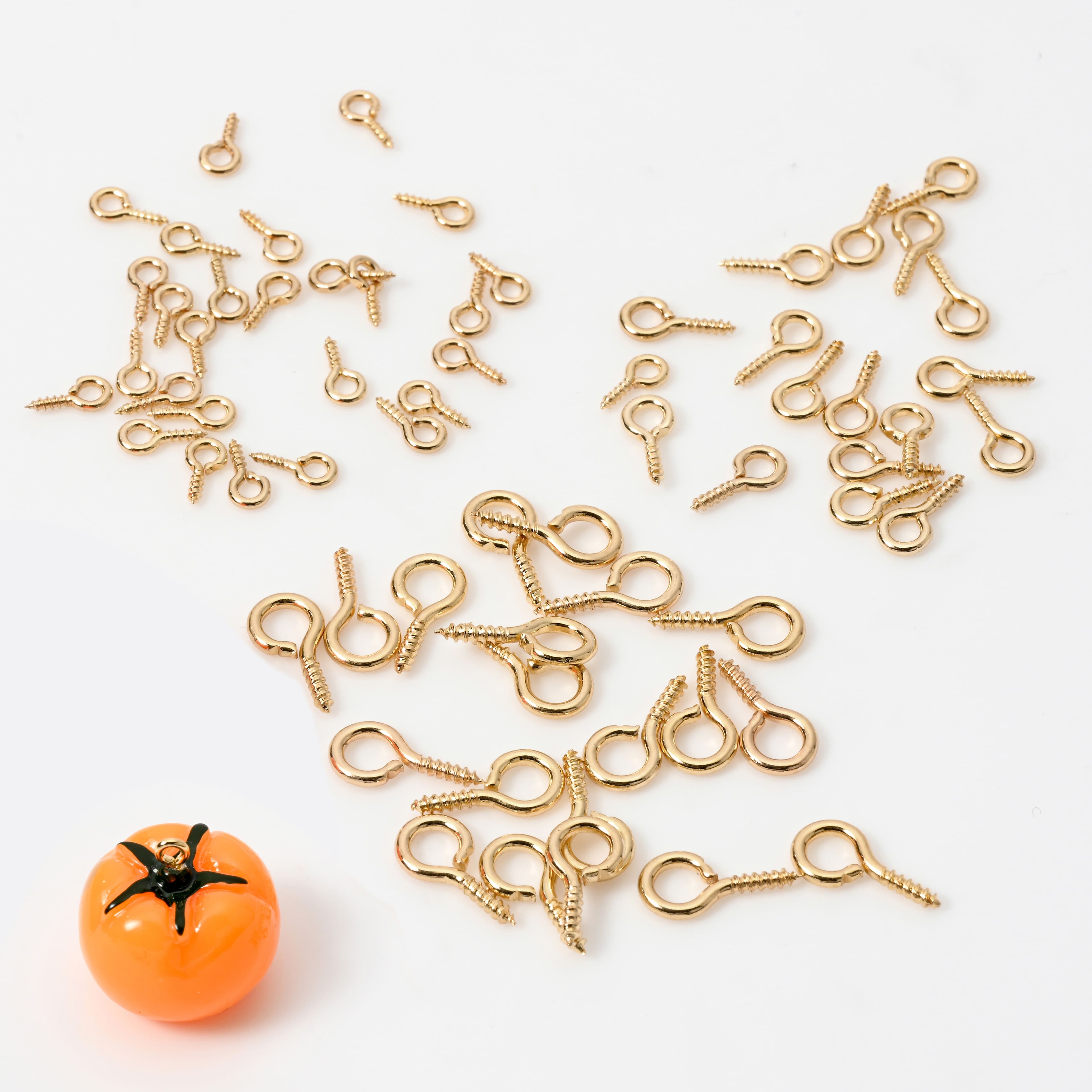 Gold Screw Eye Pins, 300ct. by Bead Landing&#x2122;