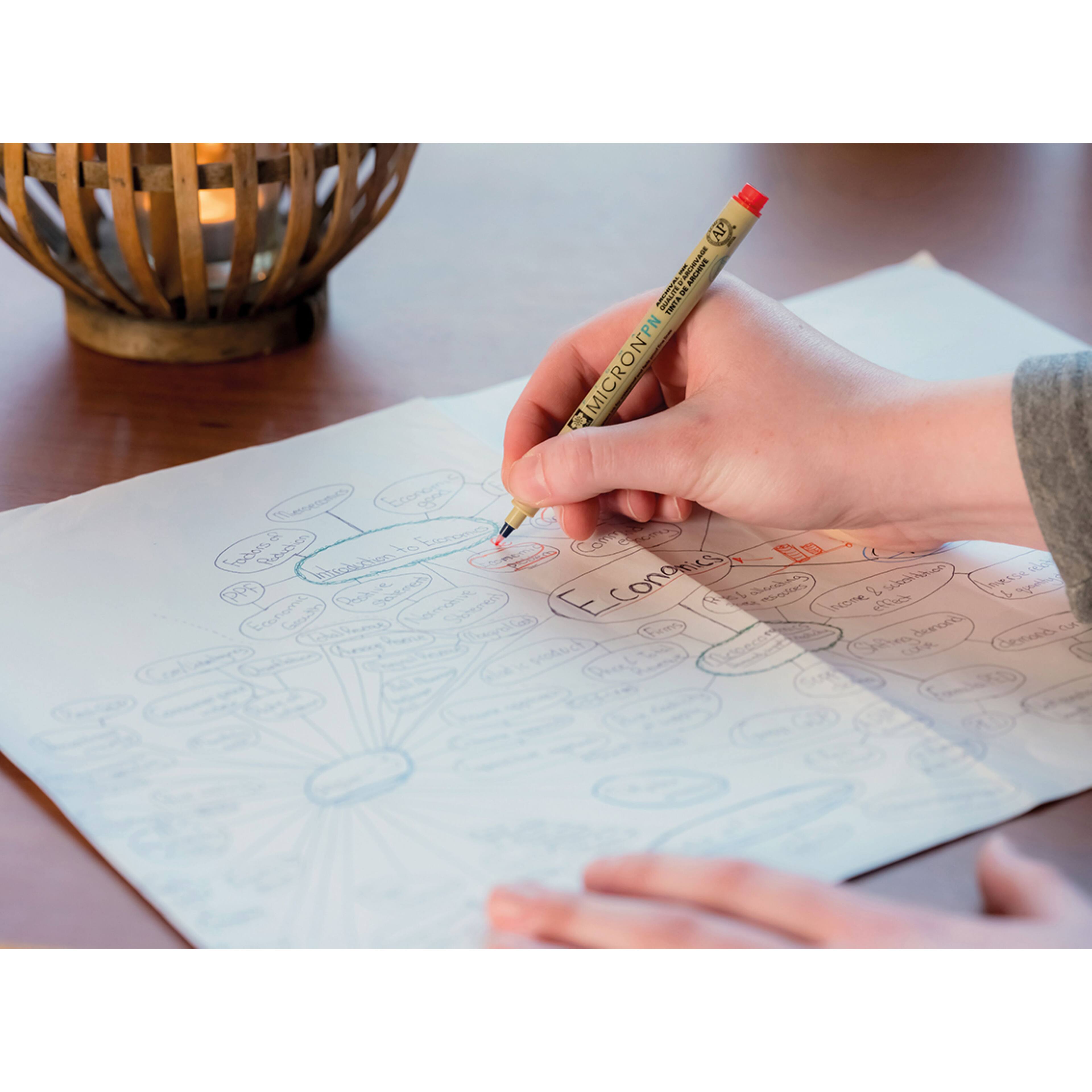 6 Packs: 6 ct. (36 total) Pigma® Micron™ PN Durable Plastic Nib Pen Set