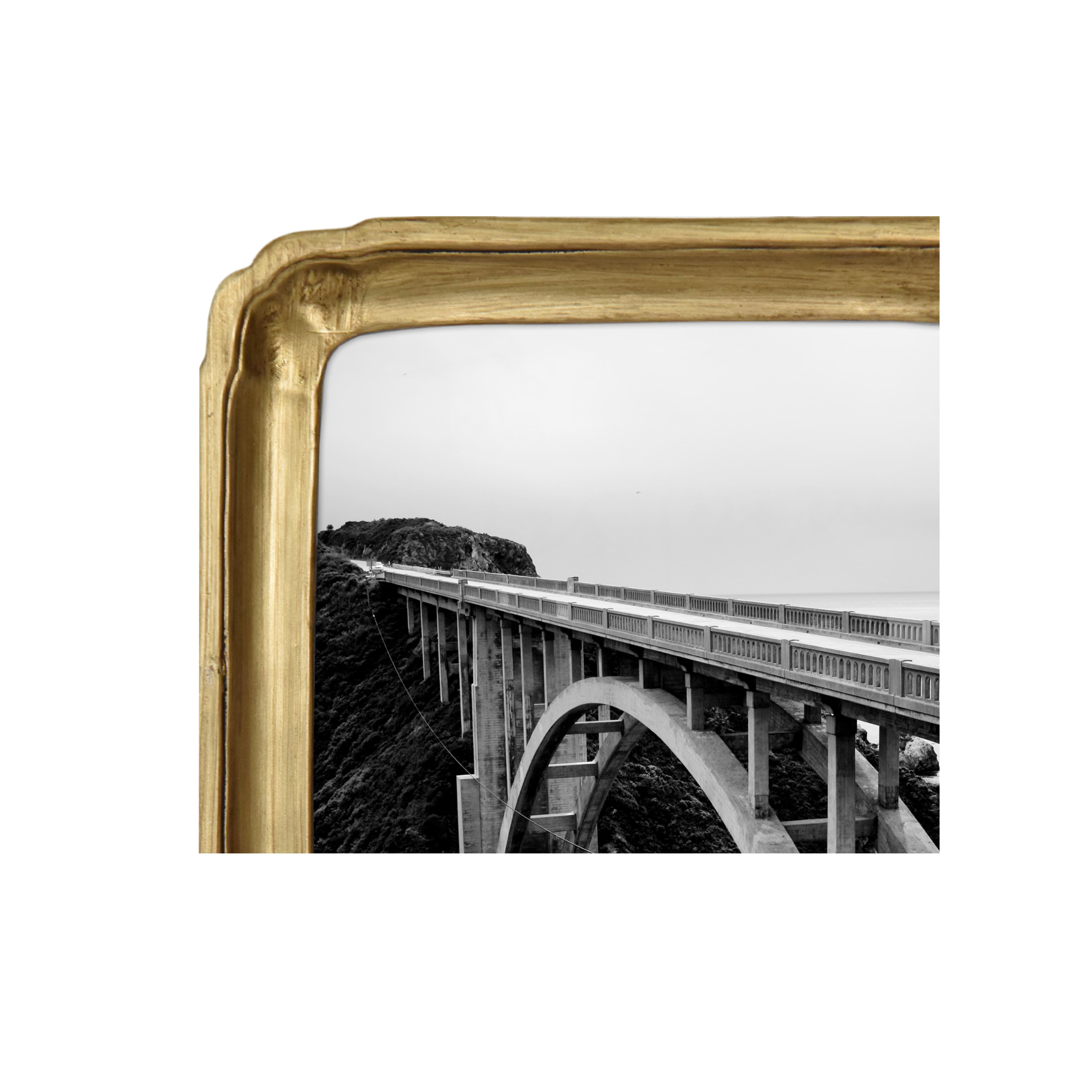 Treasured Finds 5&#x22; x 7&#x22; Gold Tray Tabletop Frame by Studio D&#xE9;cor&#xAE;