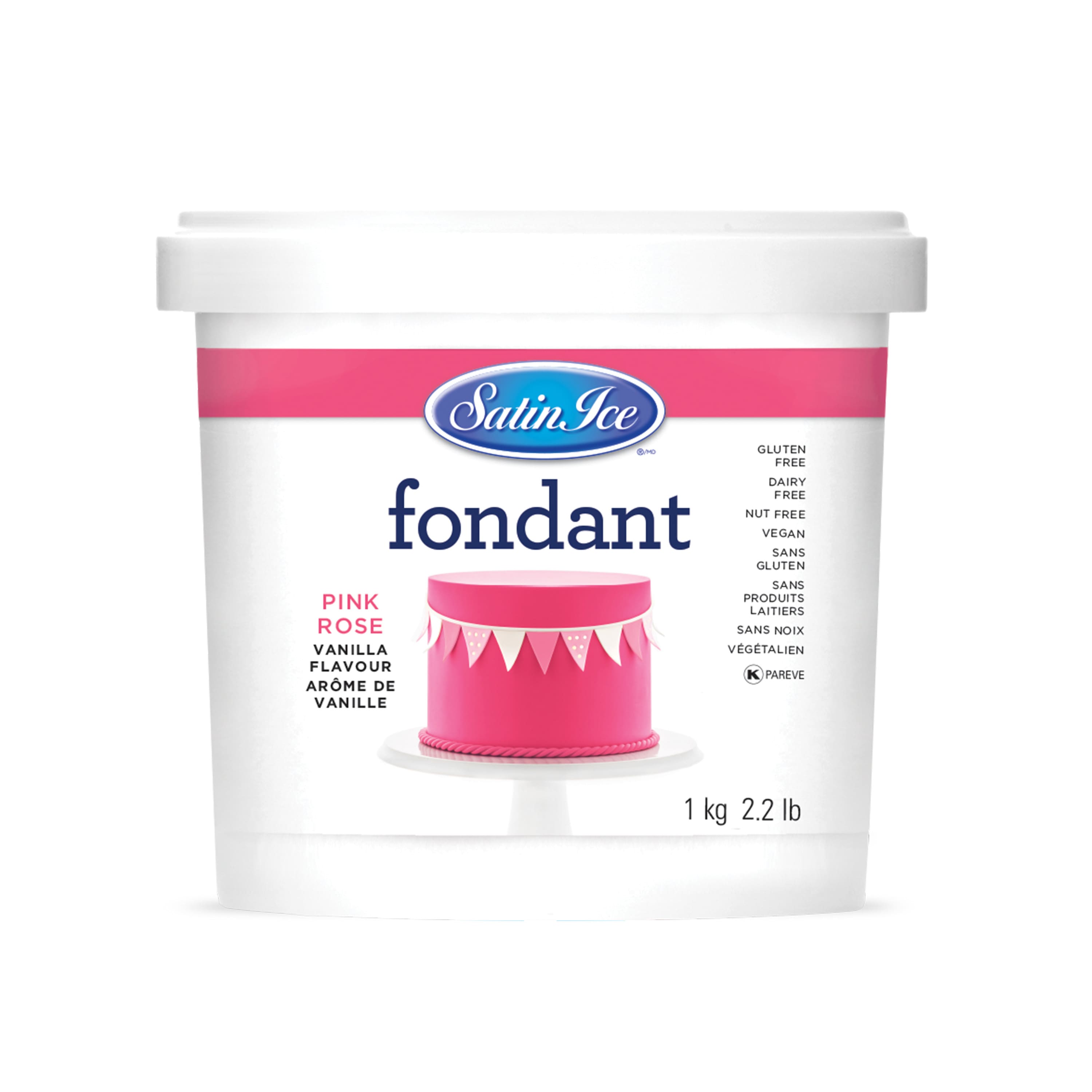 Satin Ice® Vanilla Fondant, 2.2lb.