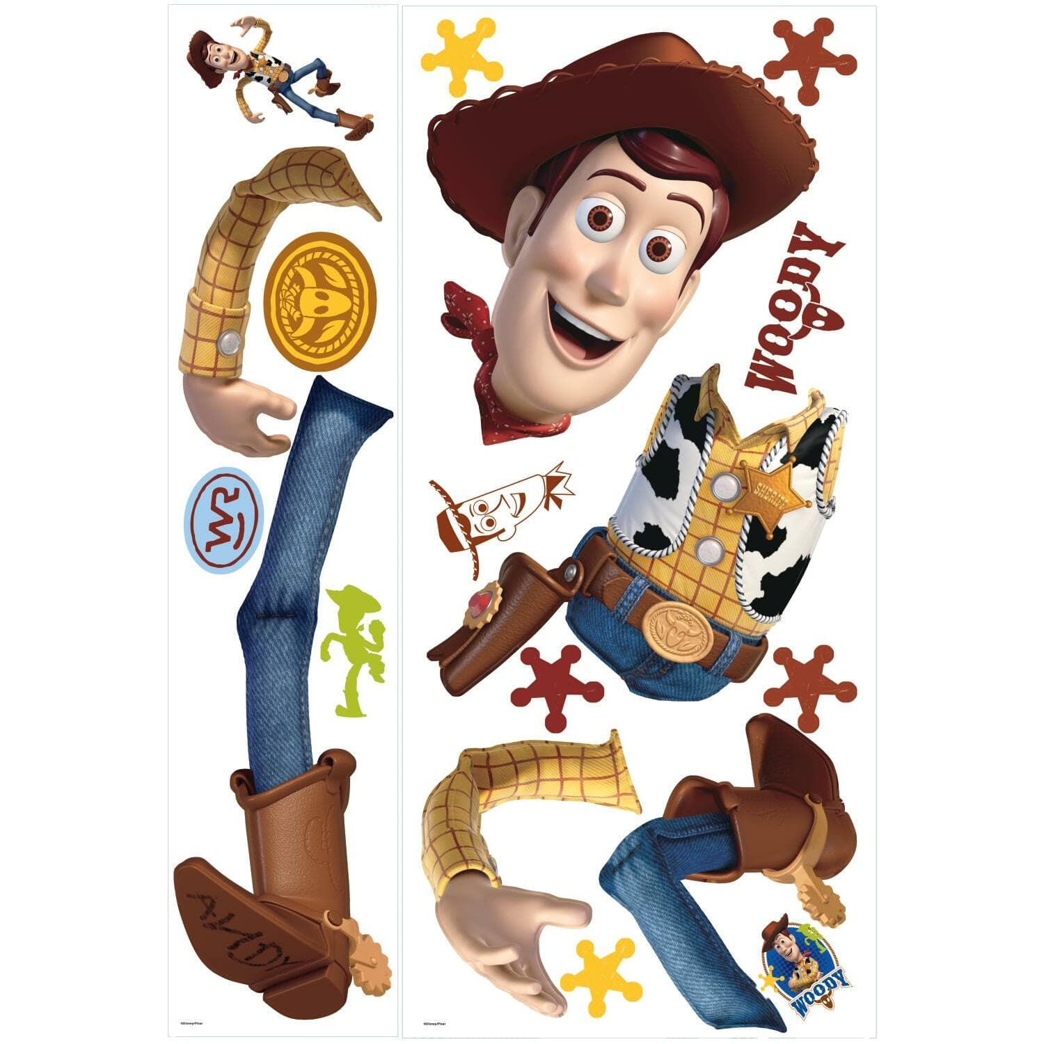 RoomMates Toy Story Woody Peel &#x26; Stick Wall Decal