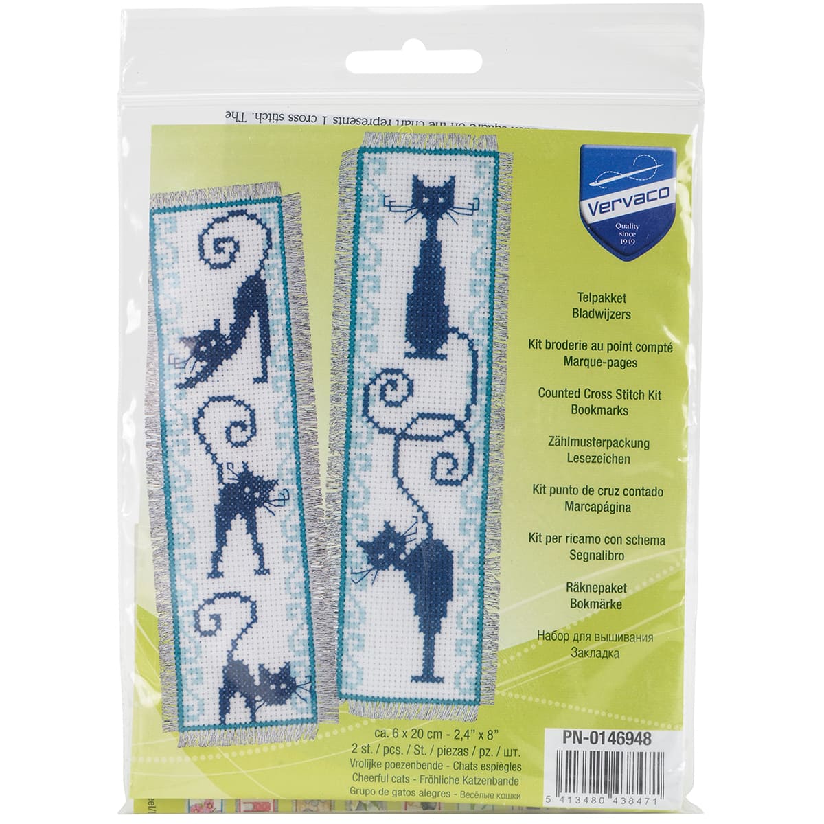 Vervaco Cheerful Cats Counted Cross Stitch Kit | Michaels